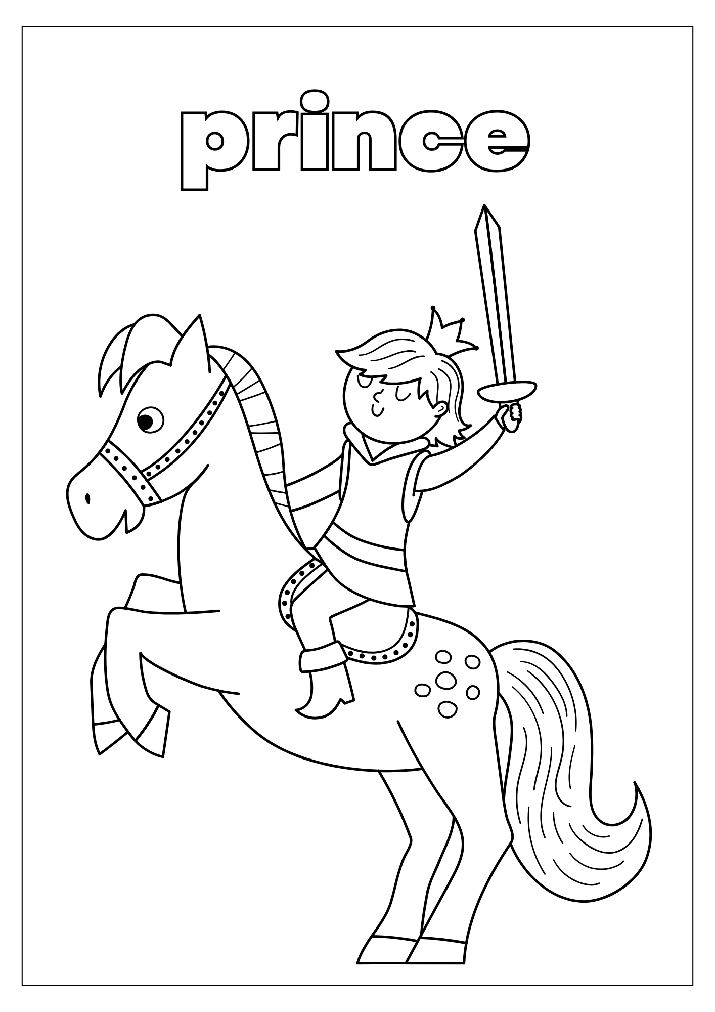 Fairy Tales and Coloring Book