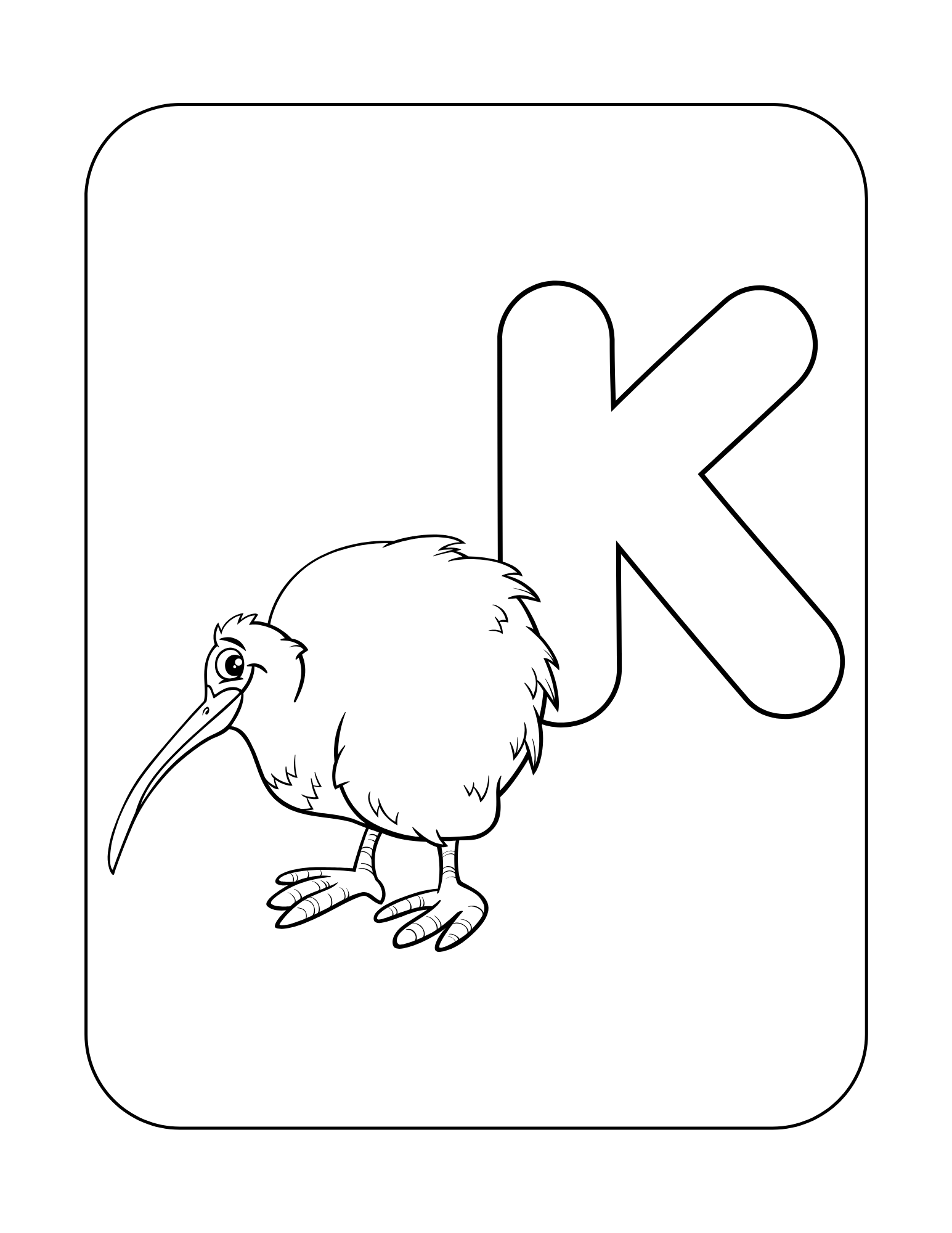 44 Alphabet Coloring Pages