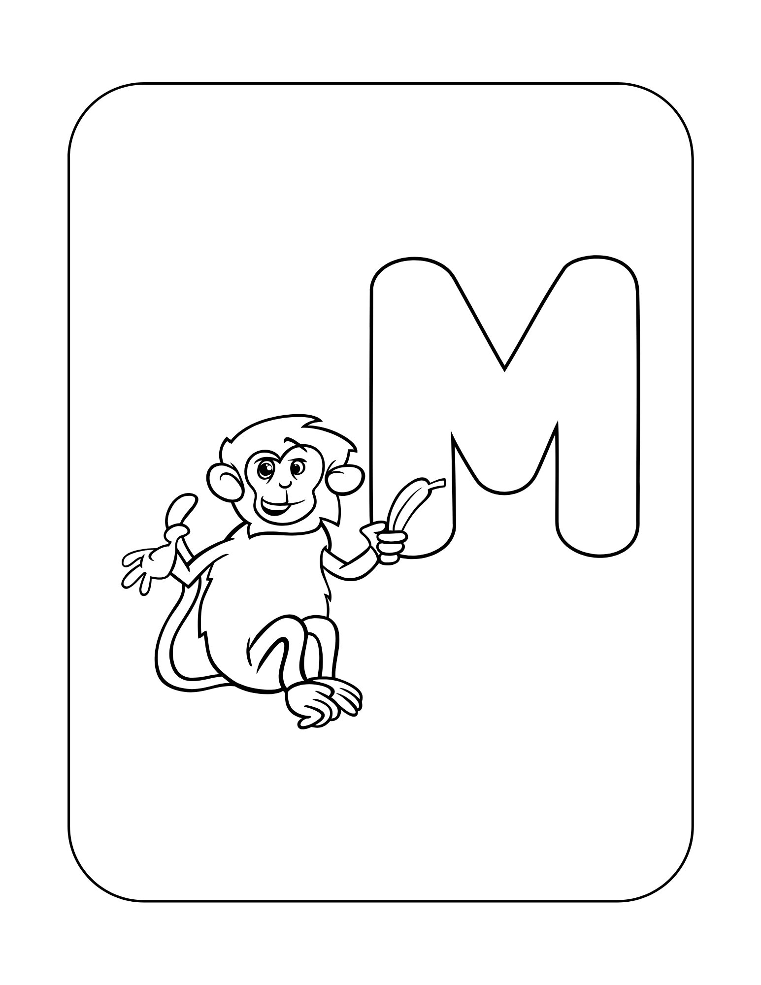 44 Alphabet Coloring Pages