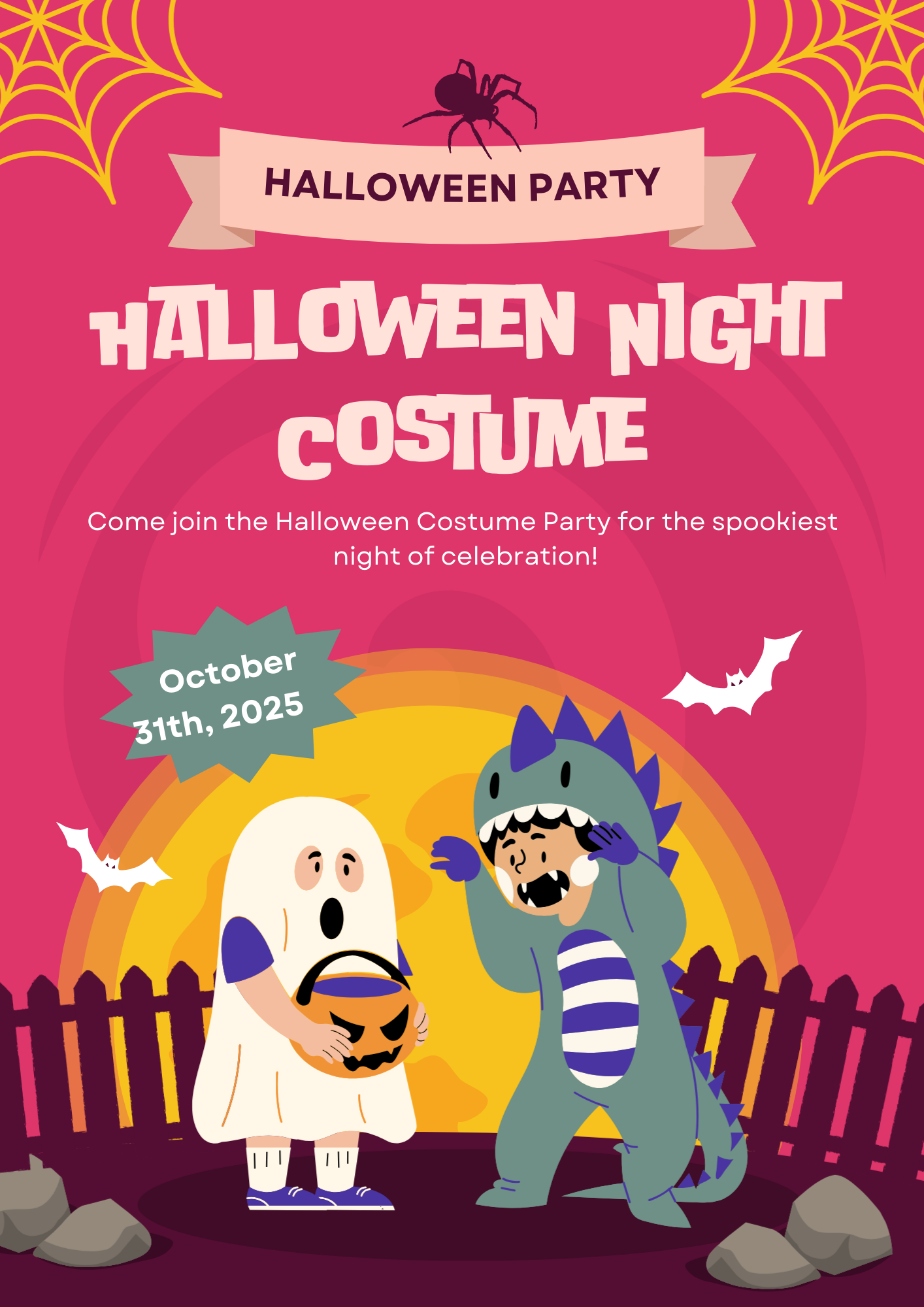 Halloween Trick Or Treat Flyer