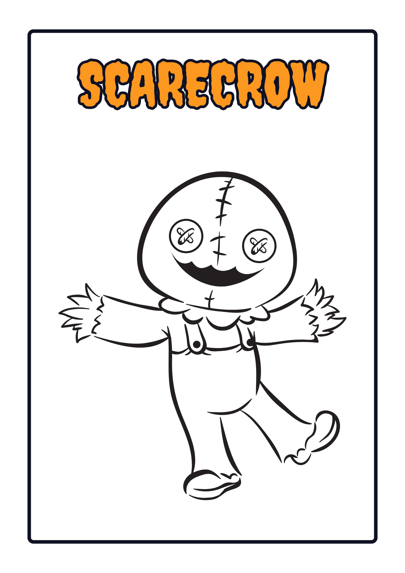 Halloween Coloring Book