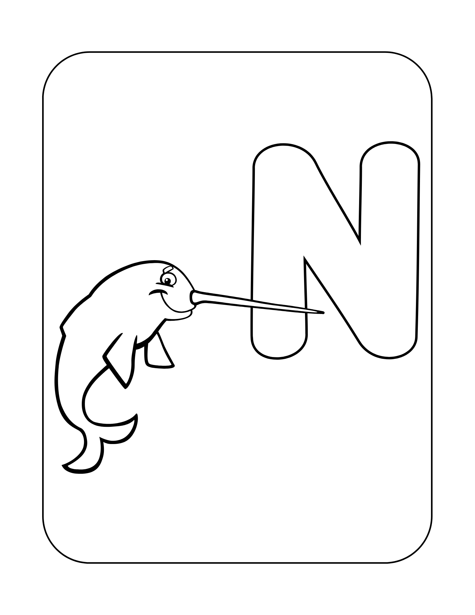 44 Alphabet Coloring Pages