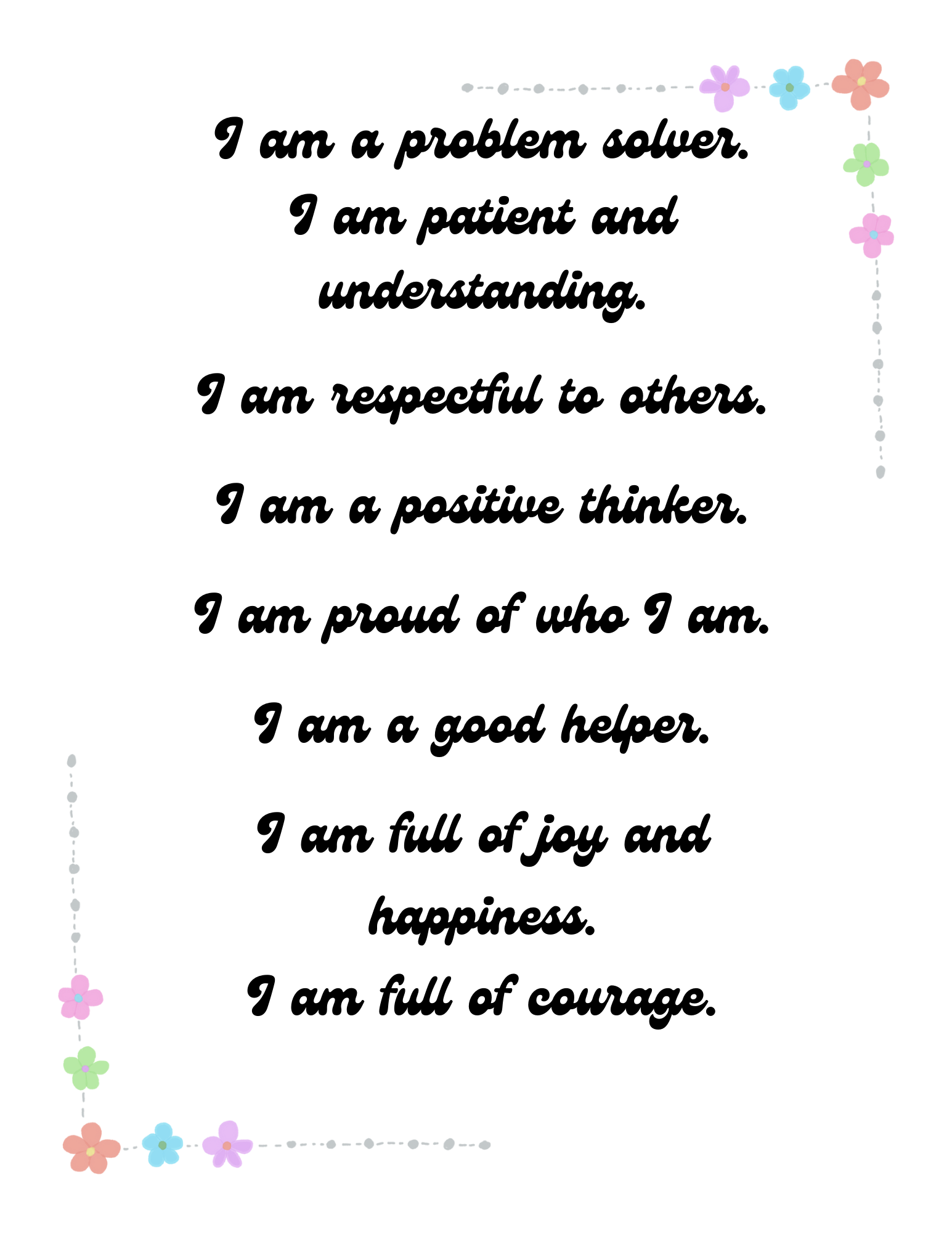 300+ Positive Affirmations for Kids