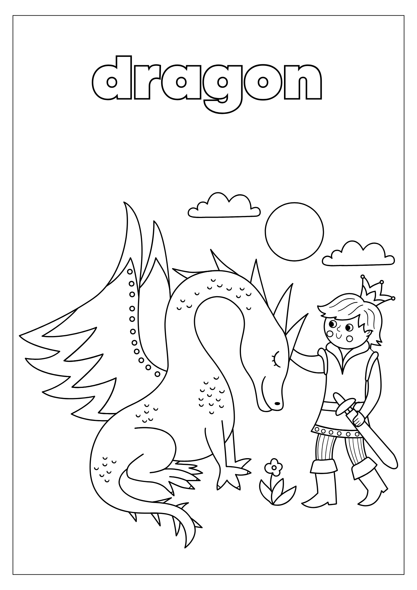 Fairy Tales and Coloring Book