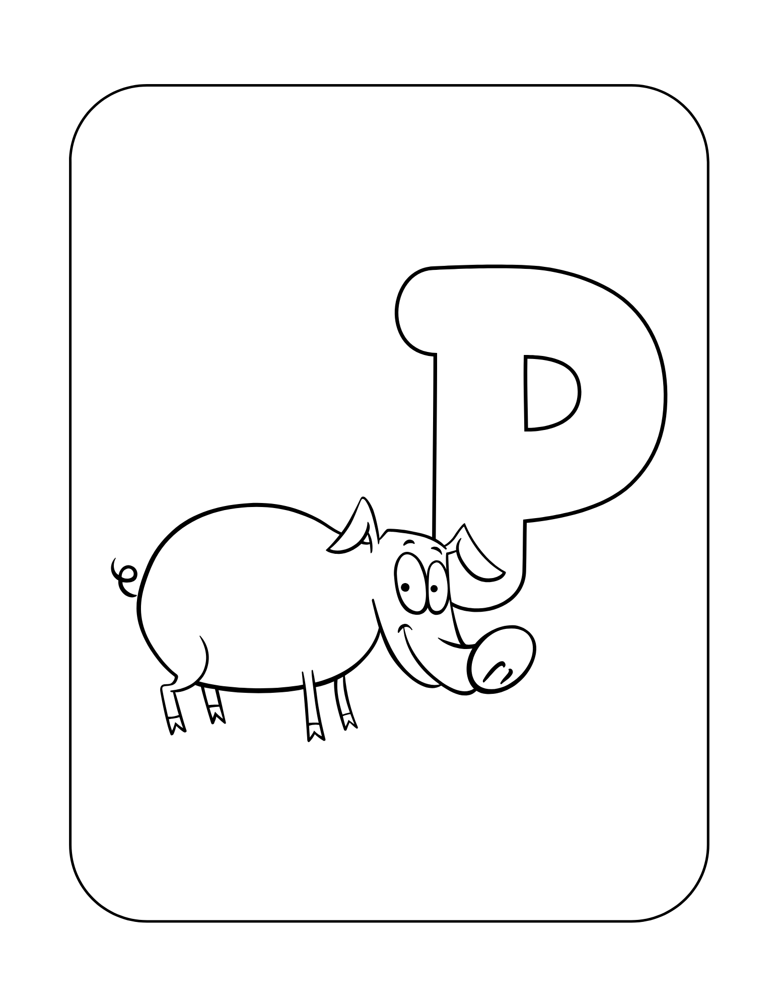 44 Alphabet Coloring Pages