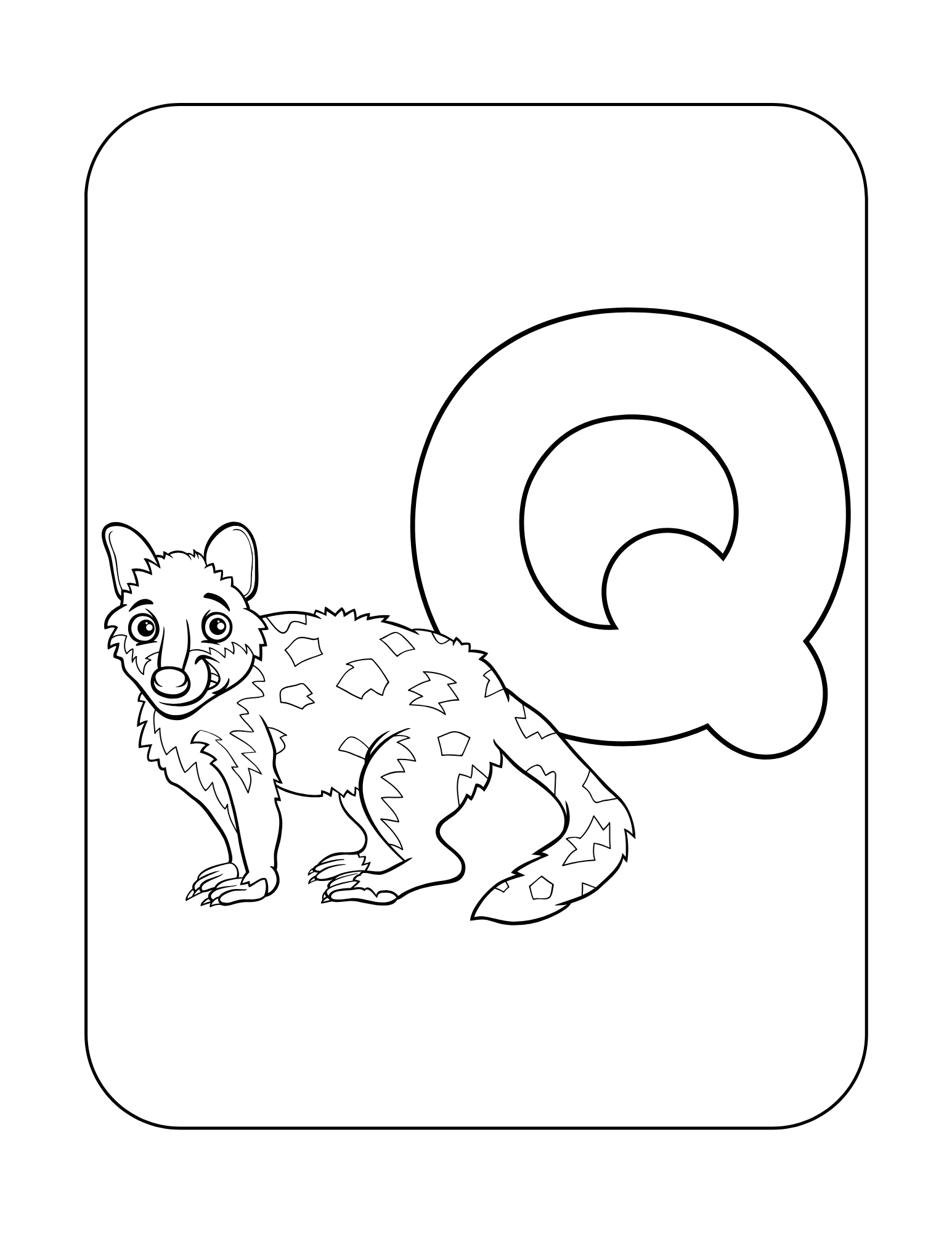 44 Alphabet Coloring Pages