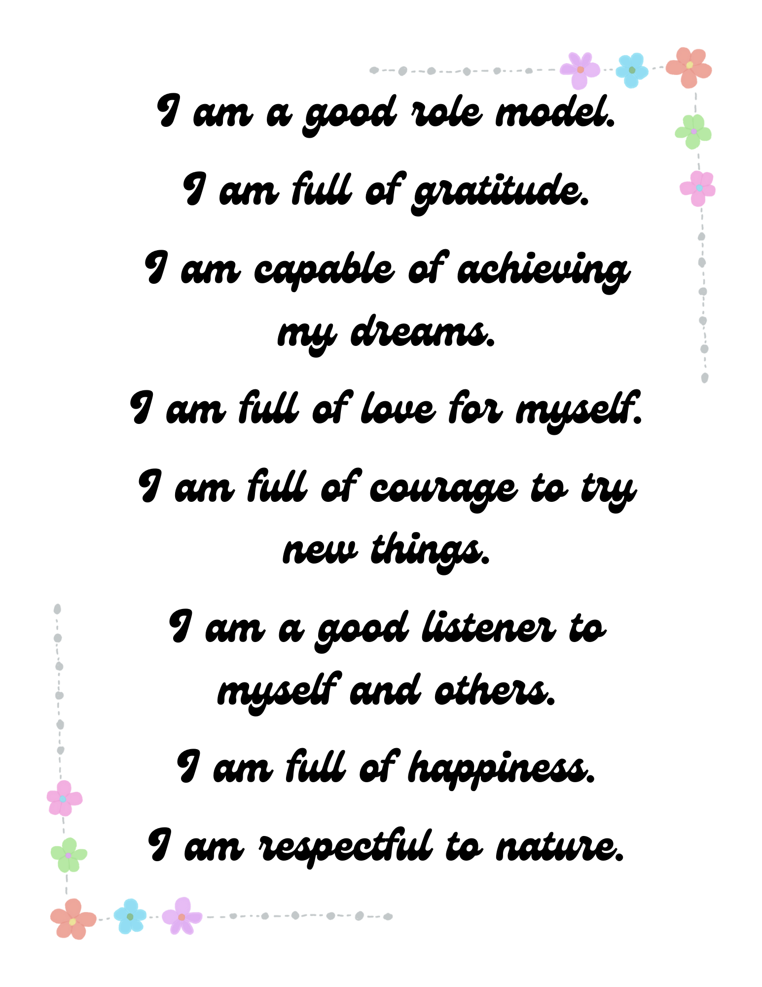 300+ Positive Affirmations for Kids