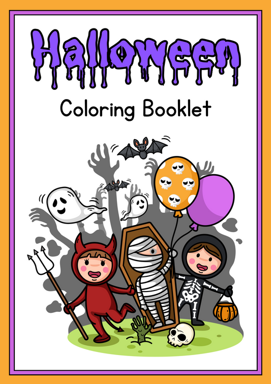 Halloween Coloring Booklet