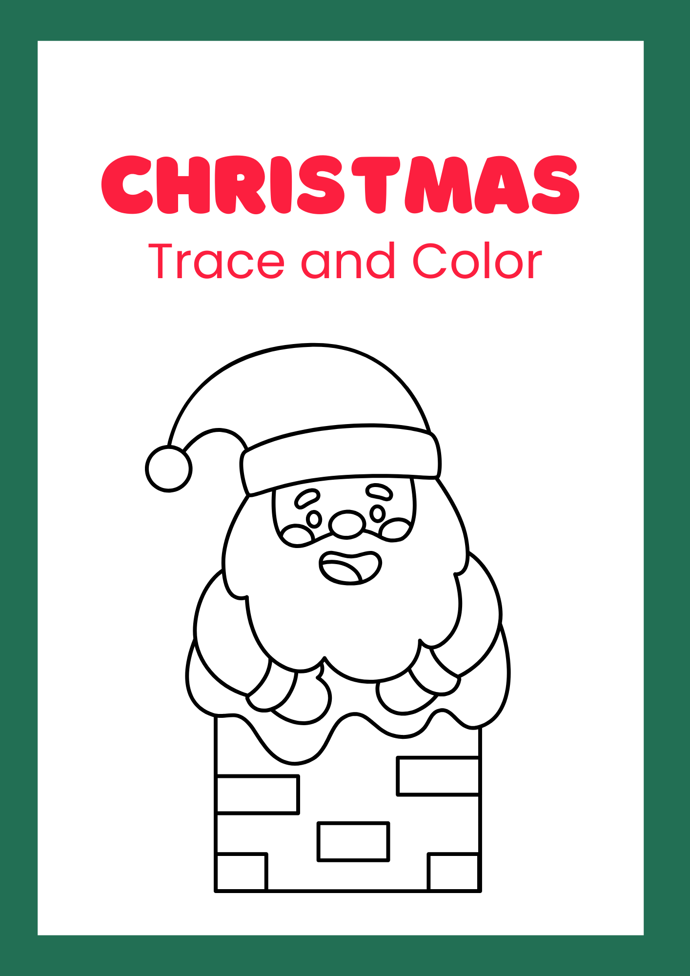Christmas Trace and Color