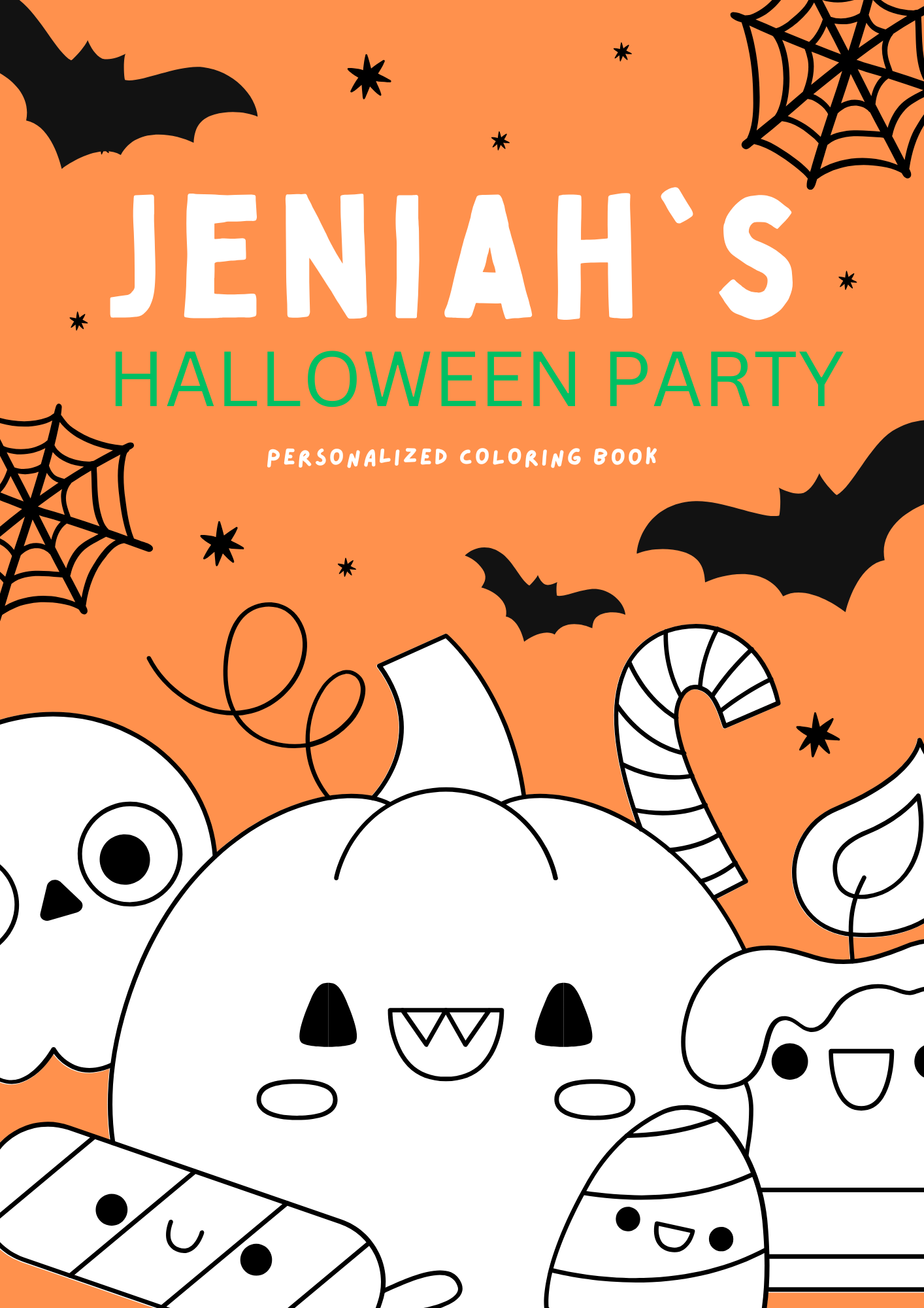 Personalized Coloring Book