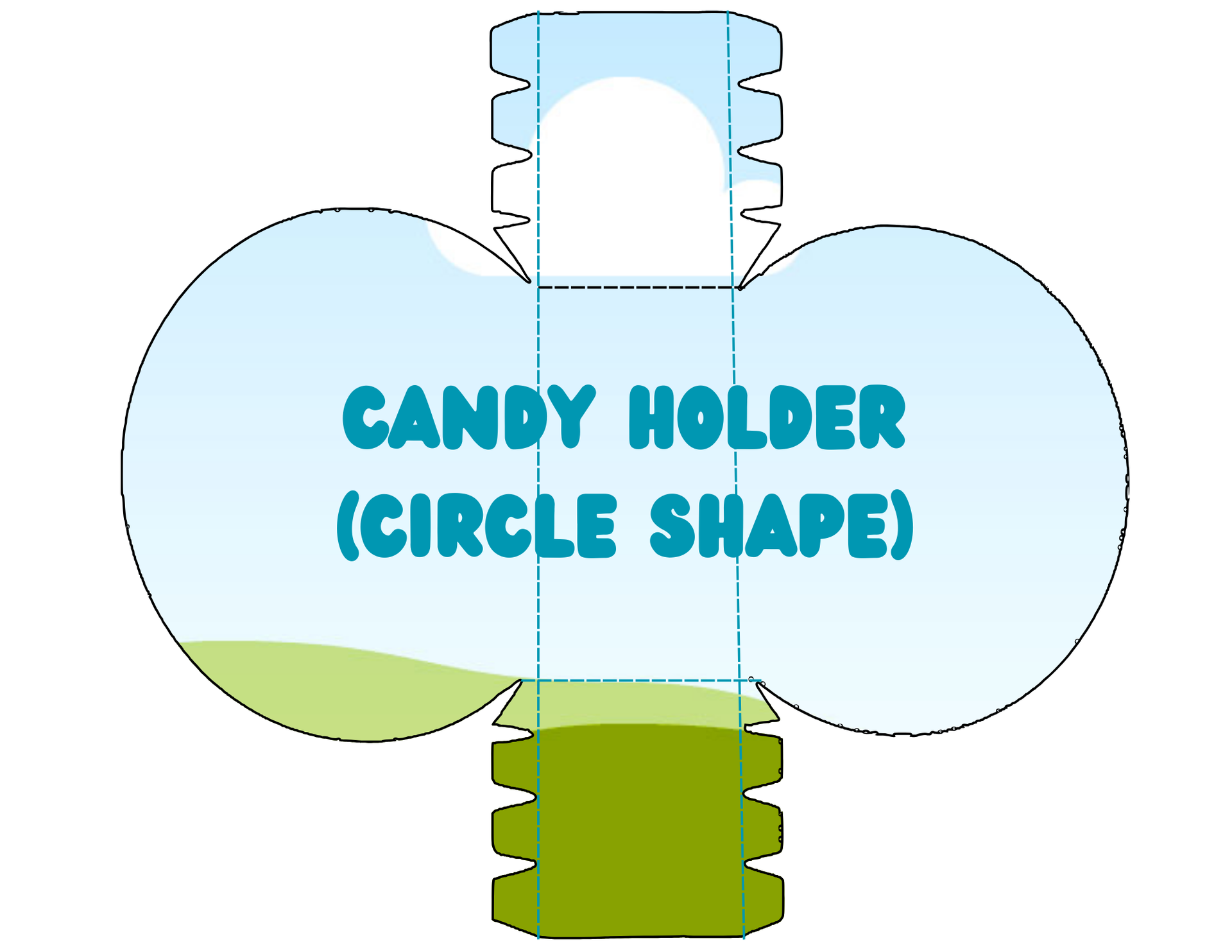 Circle Candy Holder