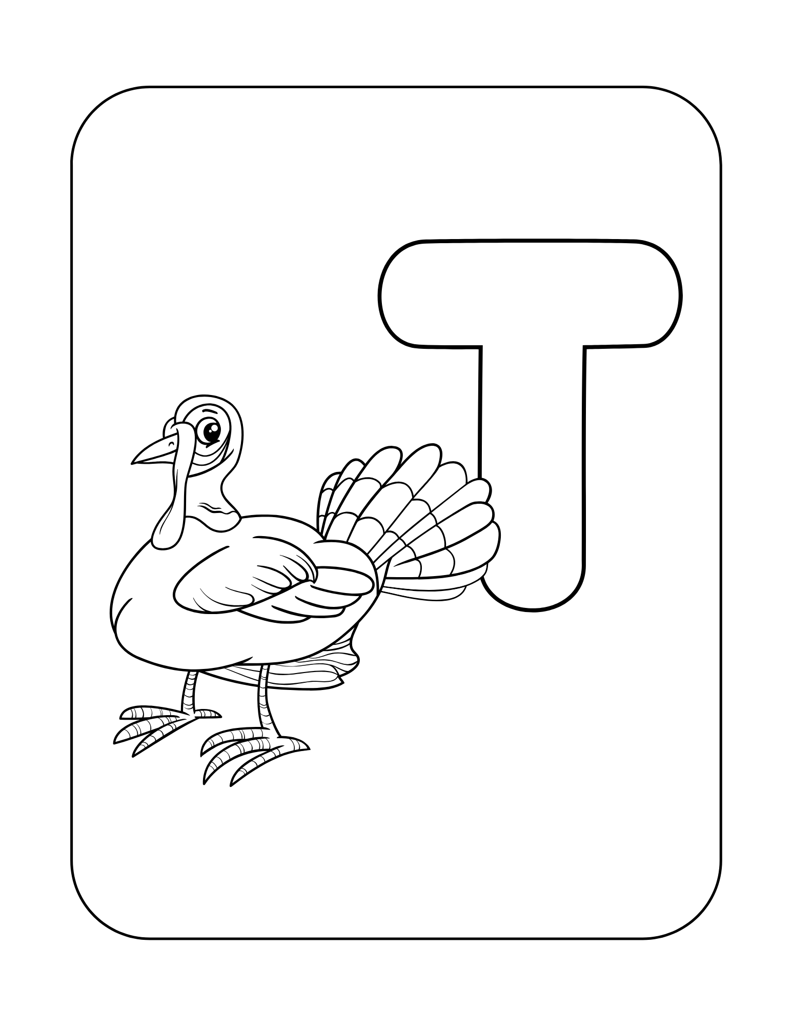 44 Alphabet Coloring Pages