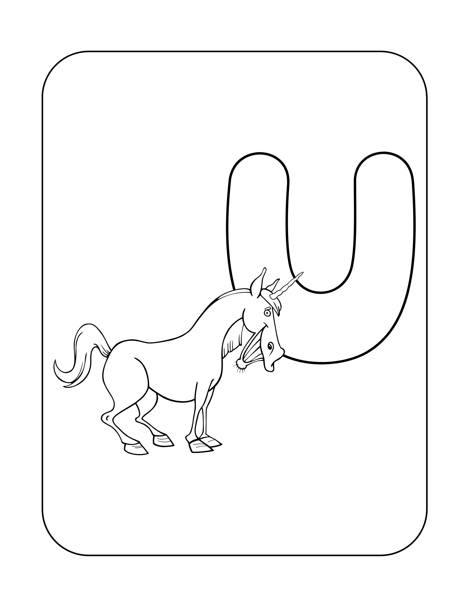 44 Alphabet Coloring Pages