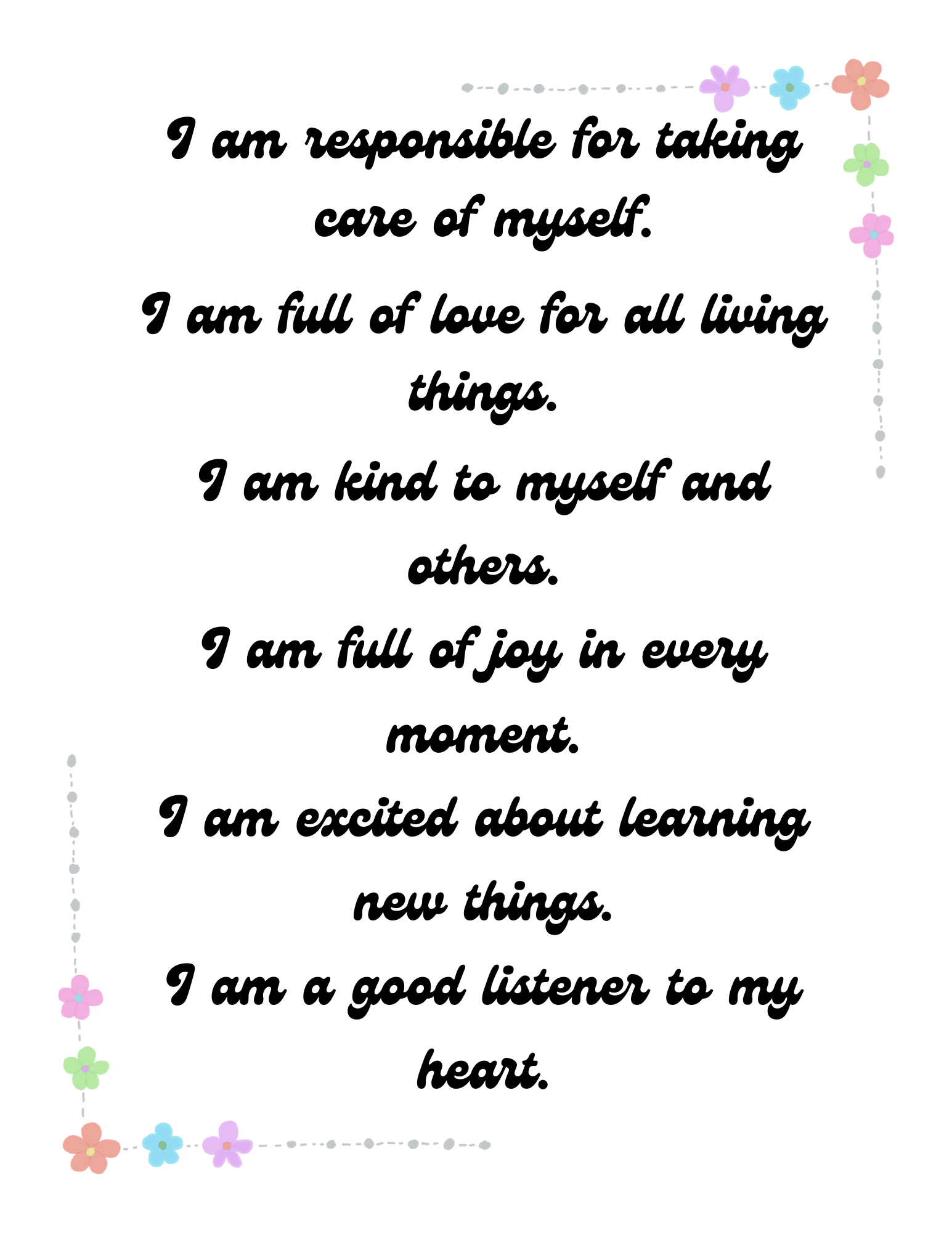 300+ Positive Affirmations for Kids