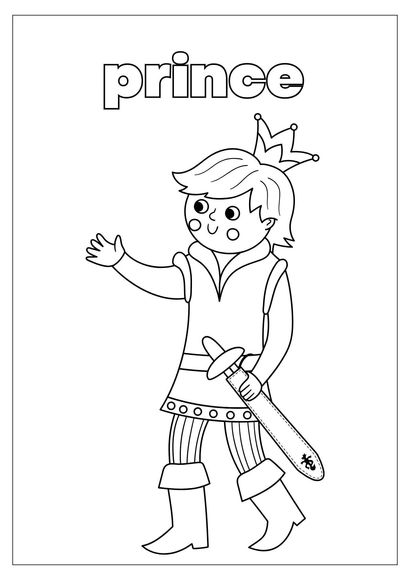 Fairy Tales and Coloring Book