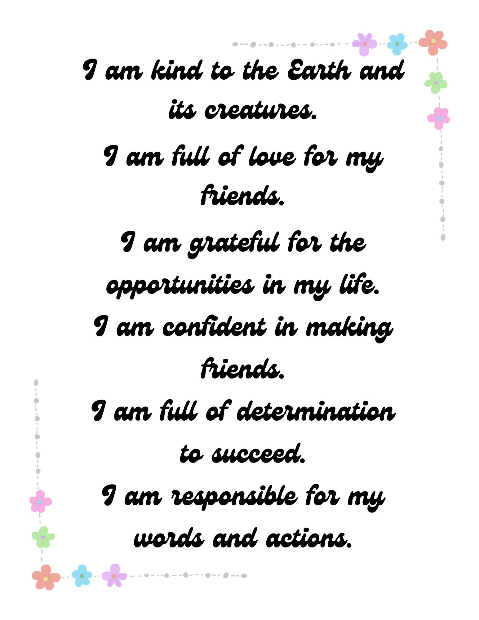 300+ Positive Affirmations for Kids