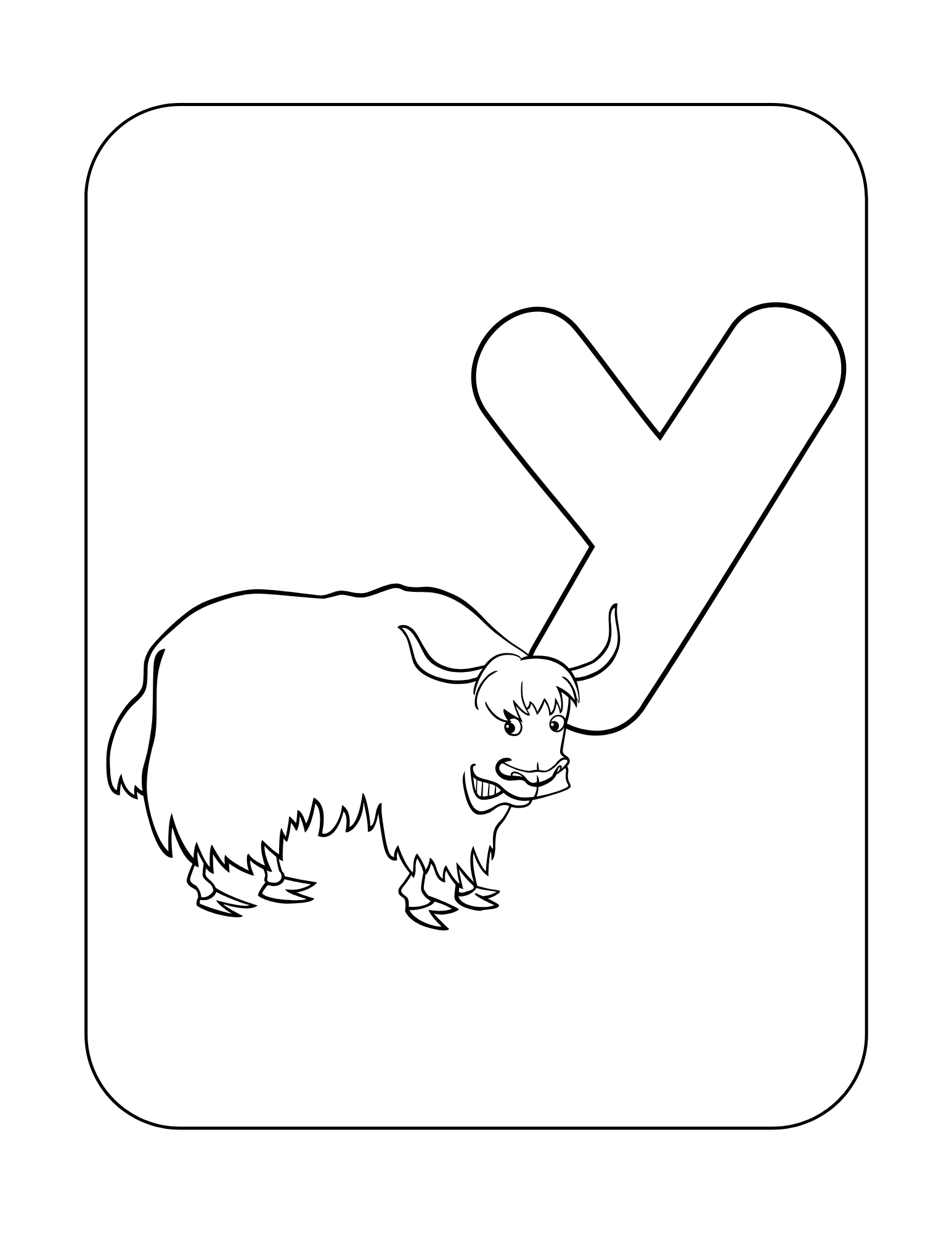 44 Alphabet Coloring Pages