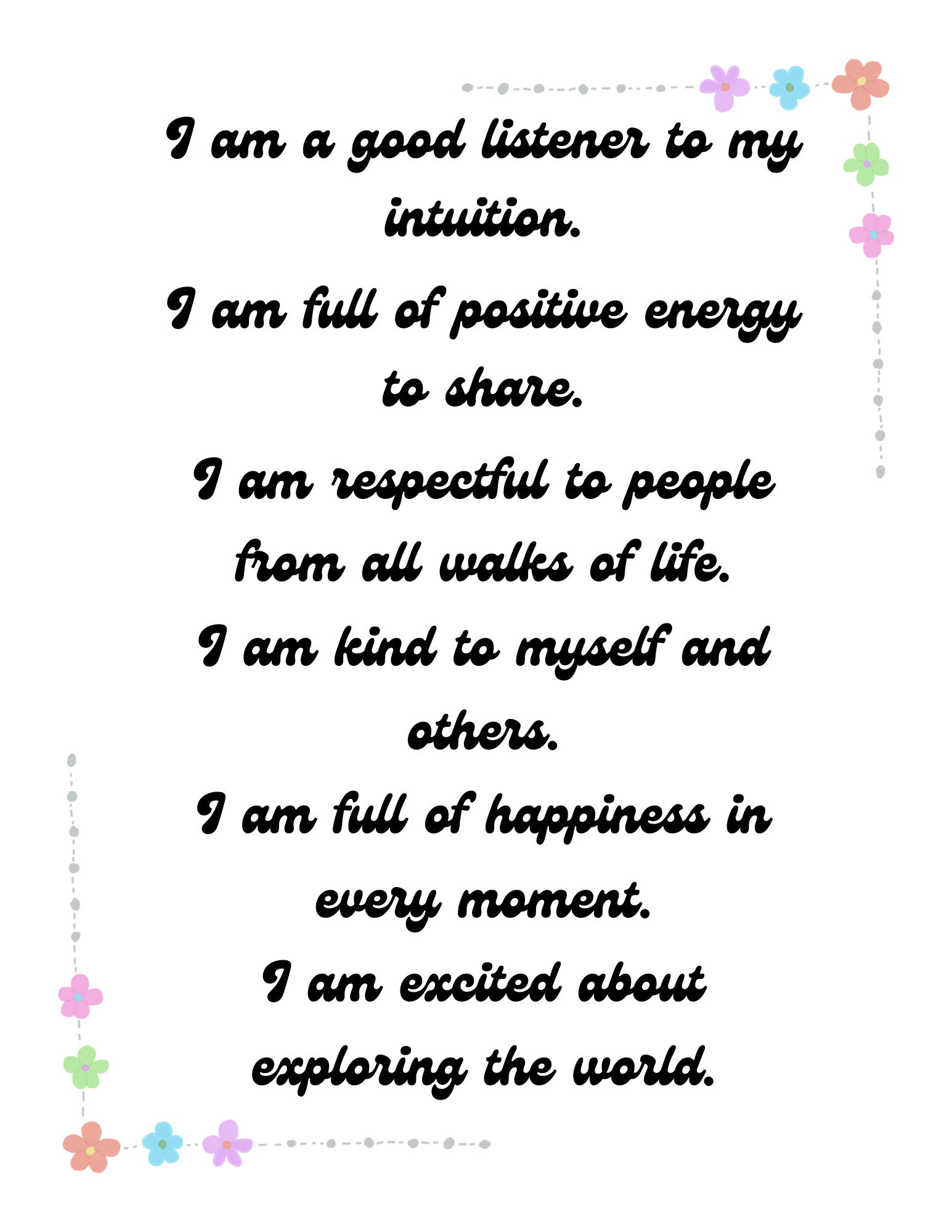 300+ Positive Affirmations for Kids