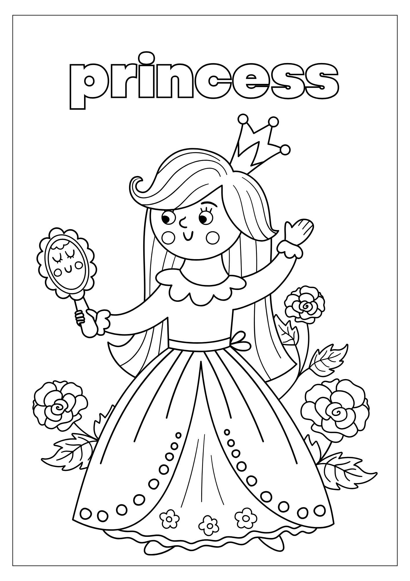 Fairy Tales and Coloring Book