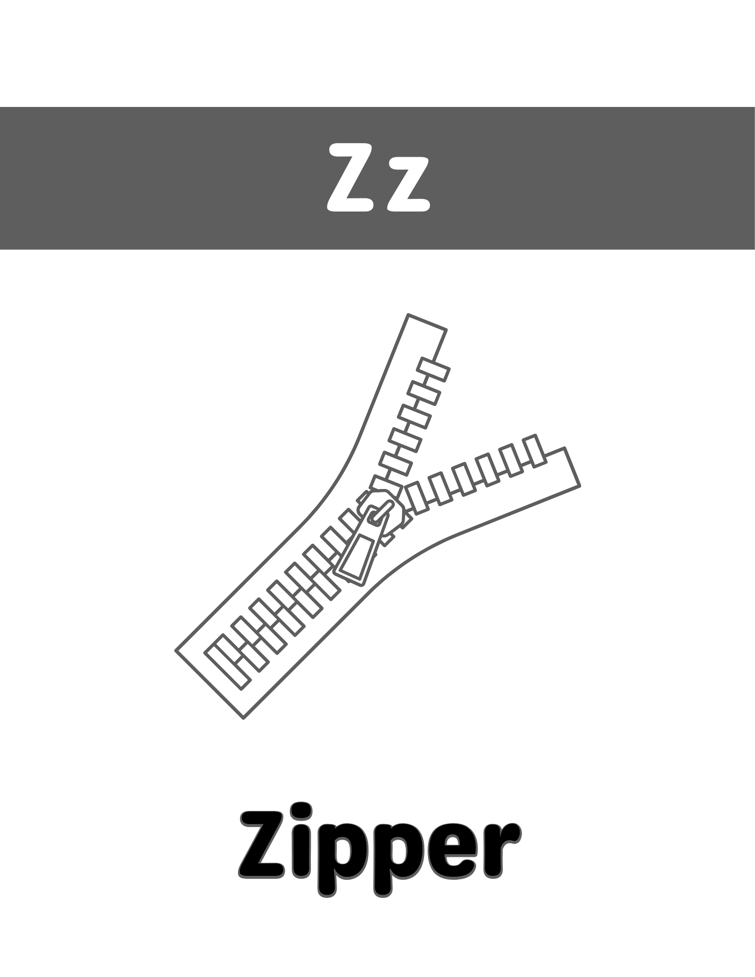 Alphabet Coloring Book