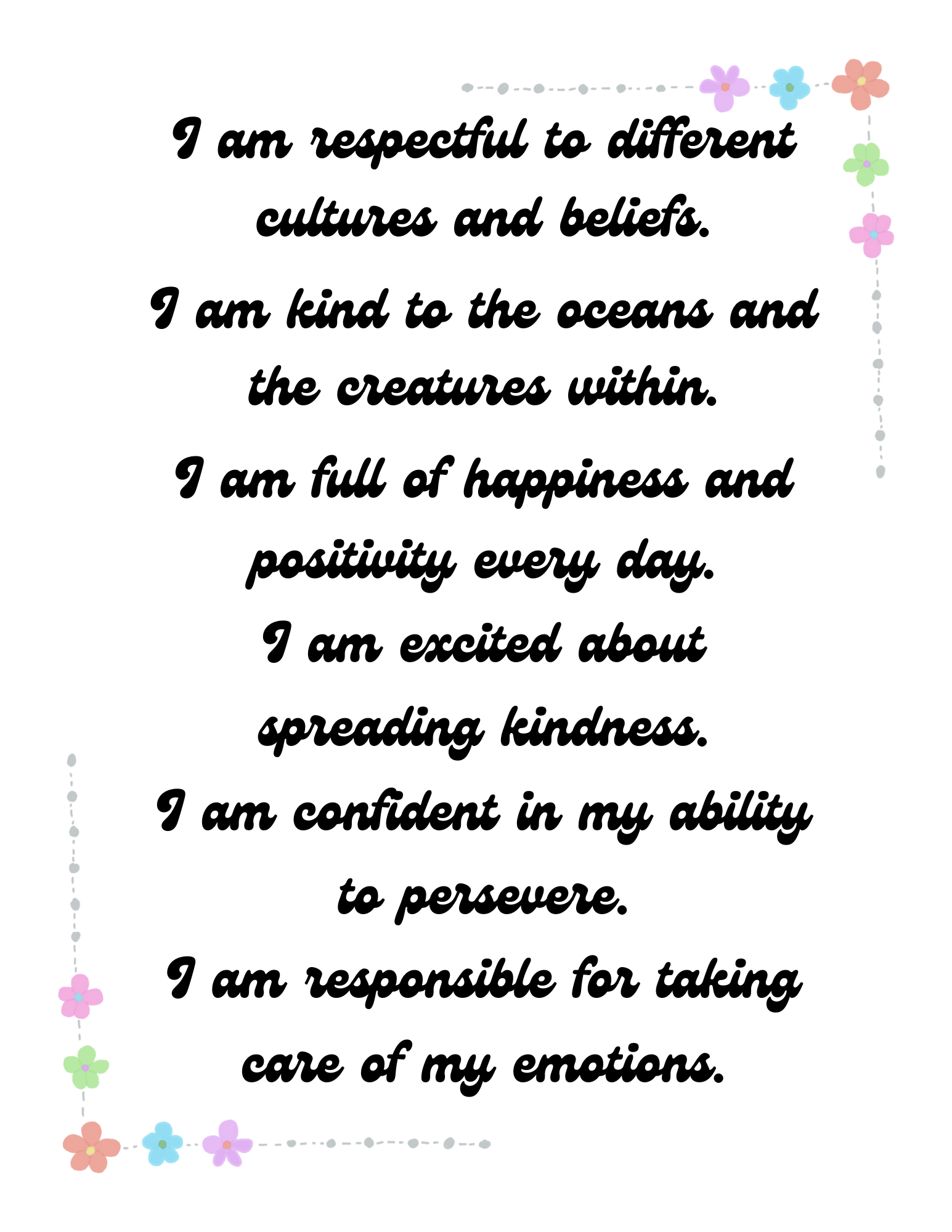 300+ Positive Affirmations for Kids