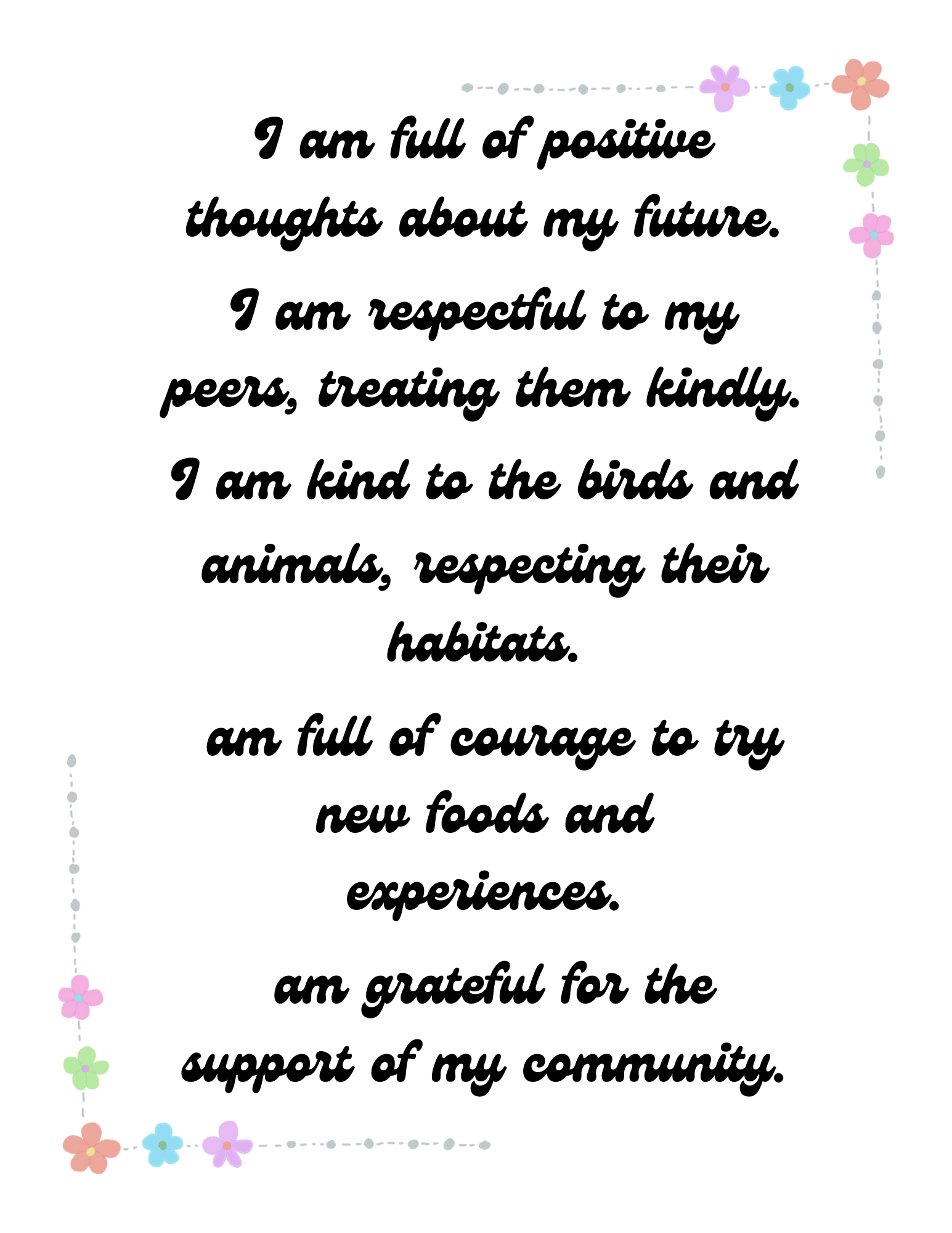 300+ Positive Affirmations for Kids