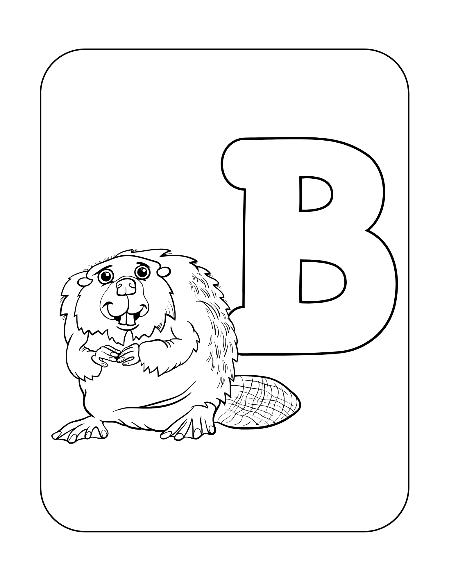 44 Alphabet Coloring Pages