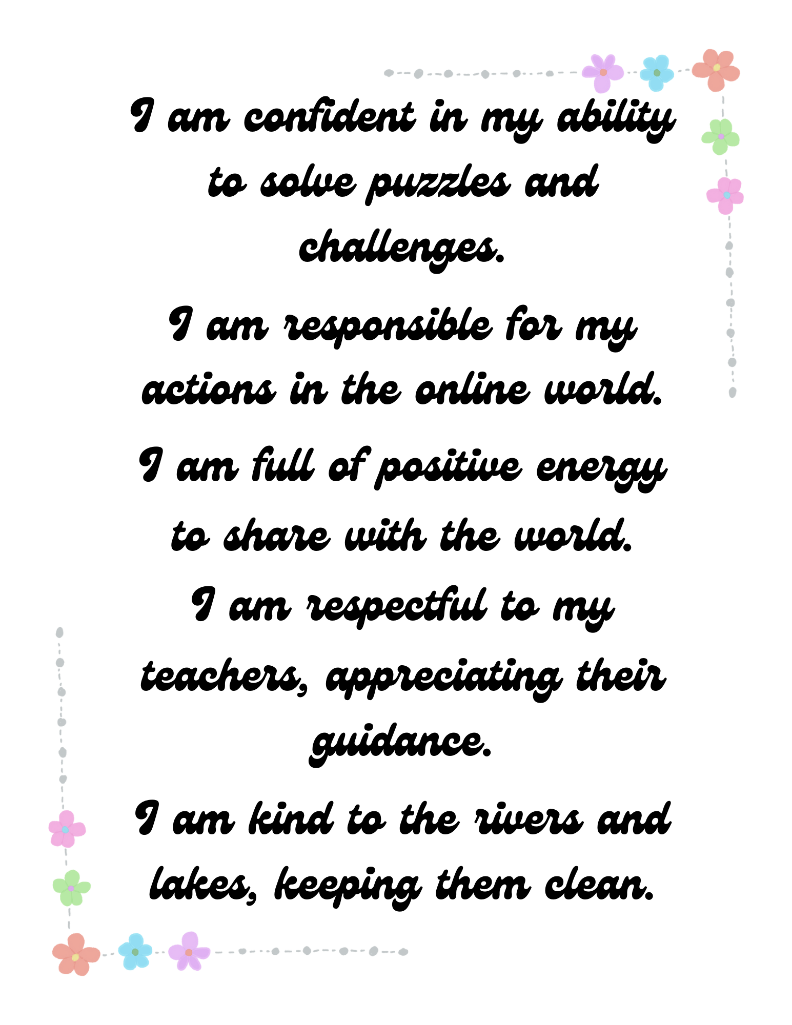 300+ Positive Affirmations for Kids