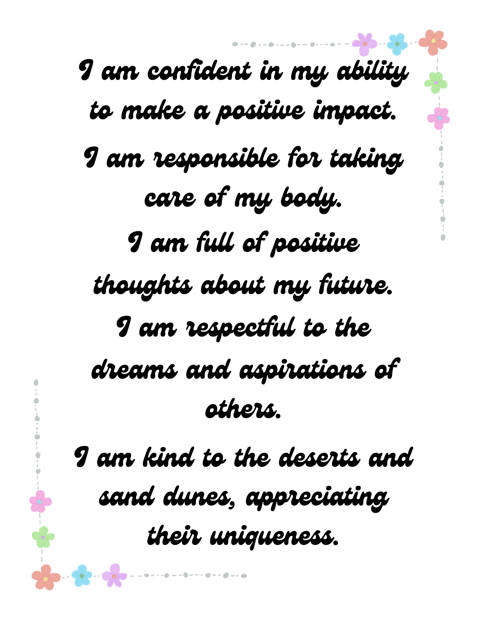 300+ Positive Affirmations for Kids