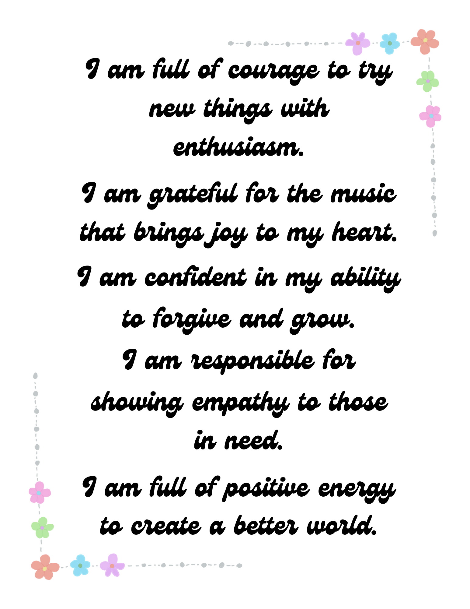 300+ Positive Affirmations for Kids