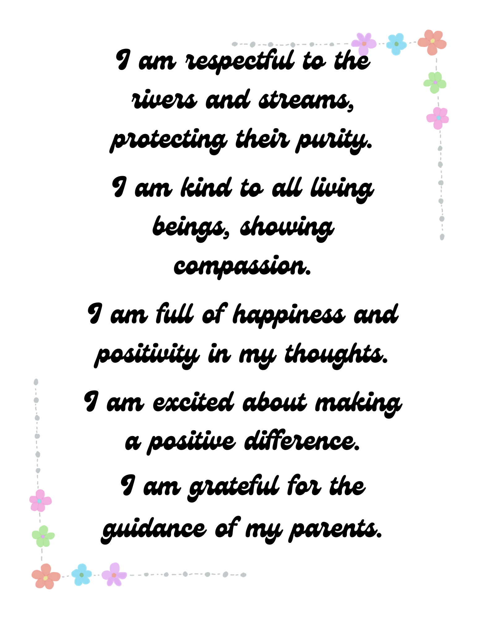 300+ Positive Affirmations for Kids