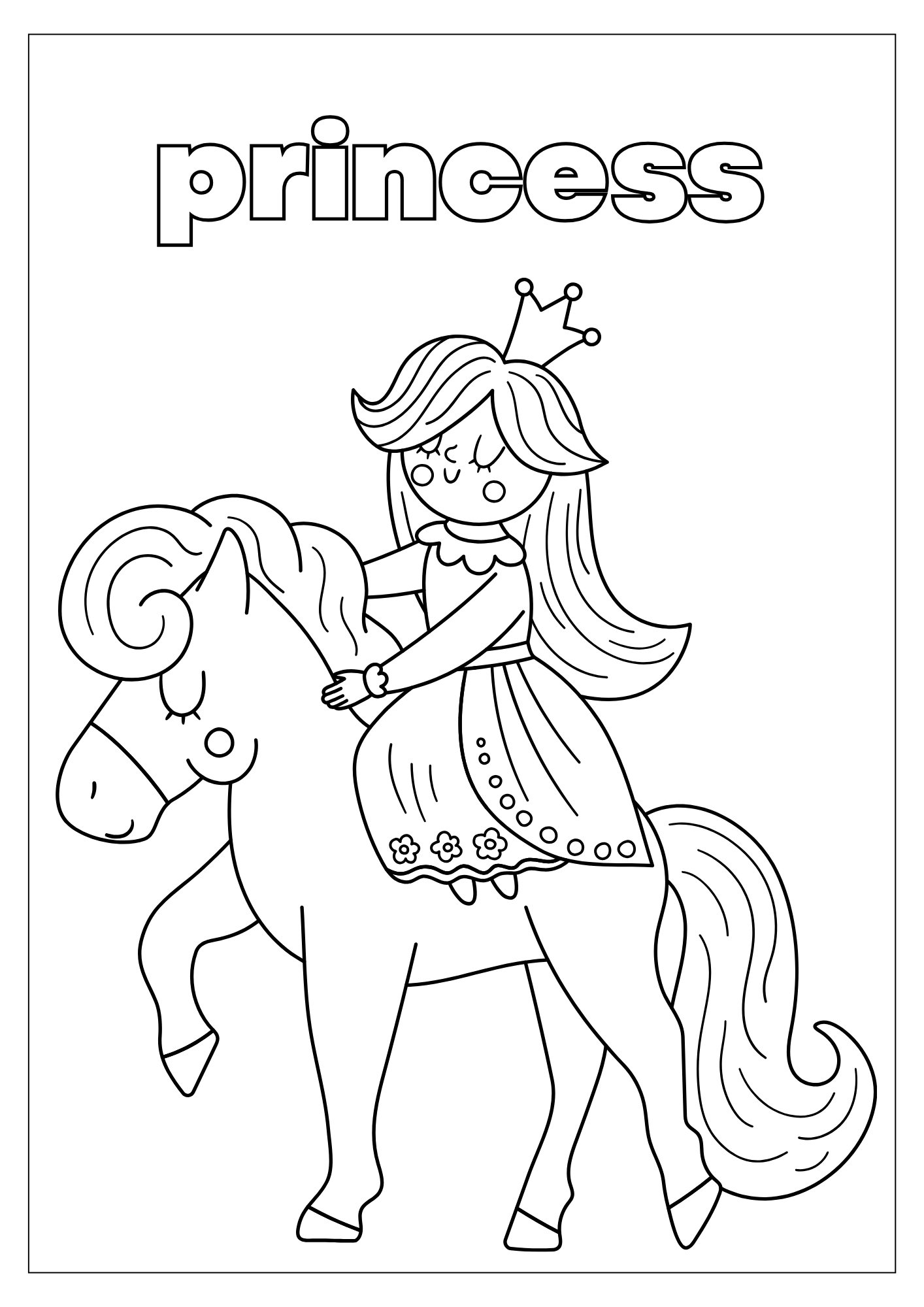 Fairy Tales and Coloring Book