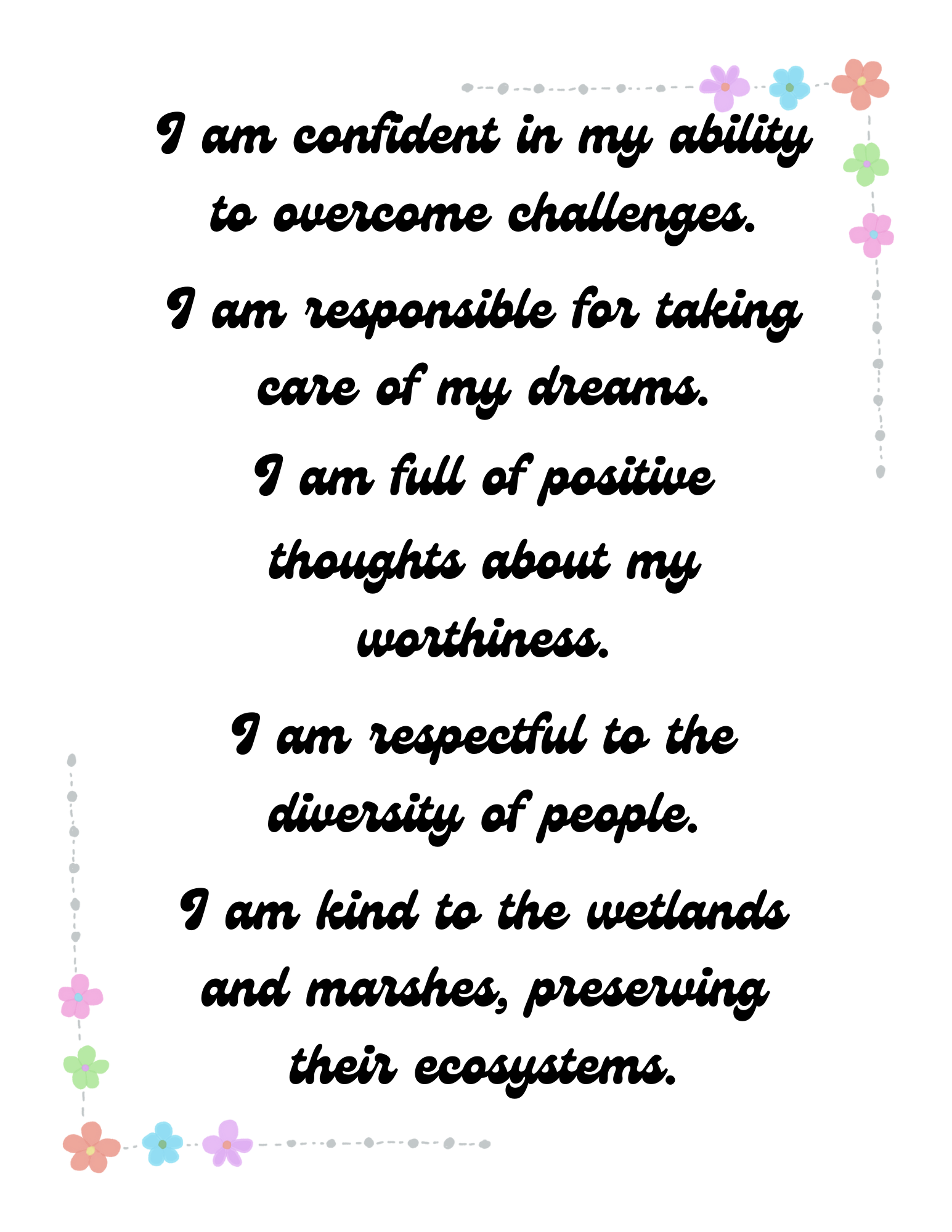 300+ Positive Affirmations for Kids