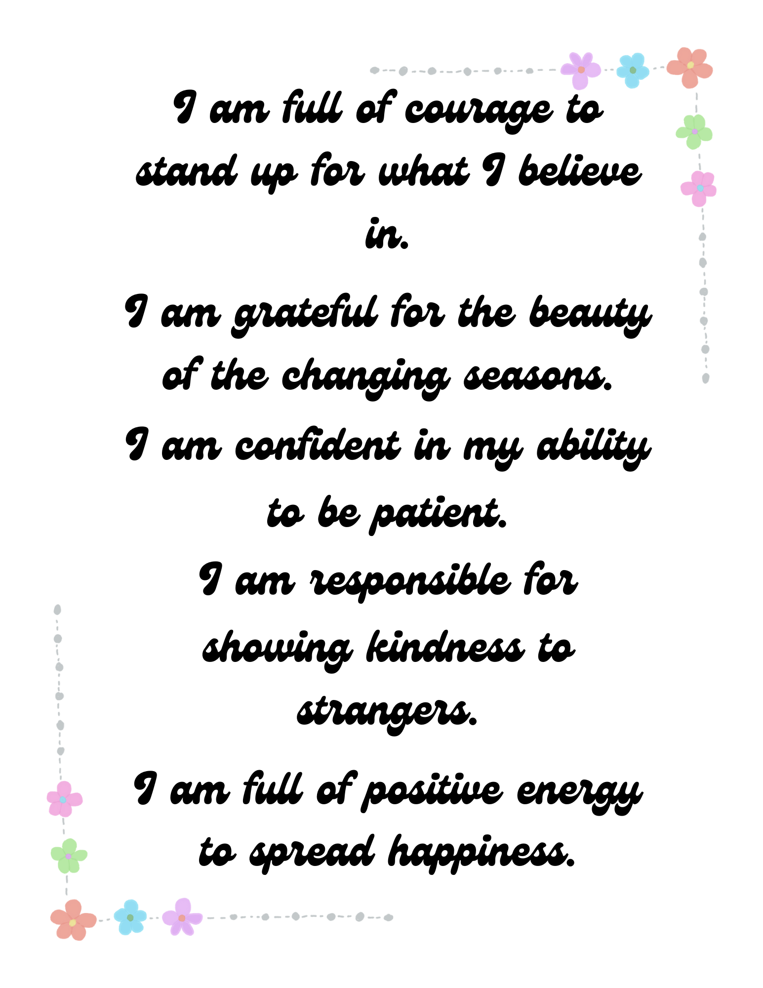 300+ Positive Affirmations for Kids