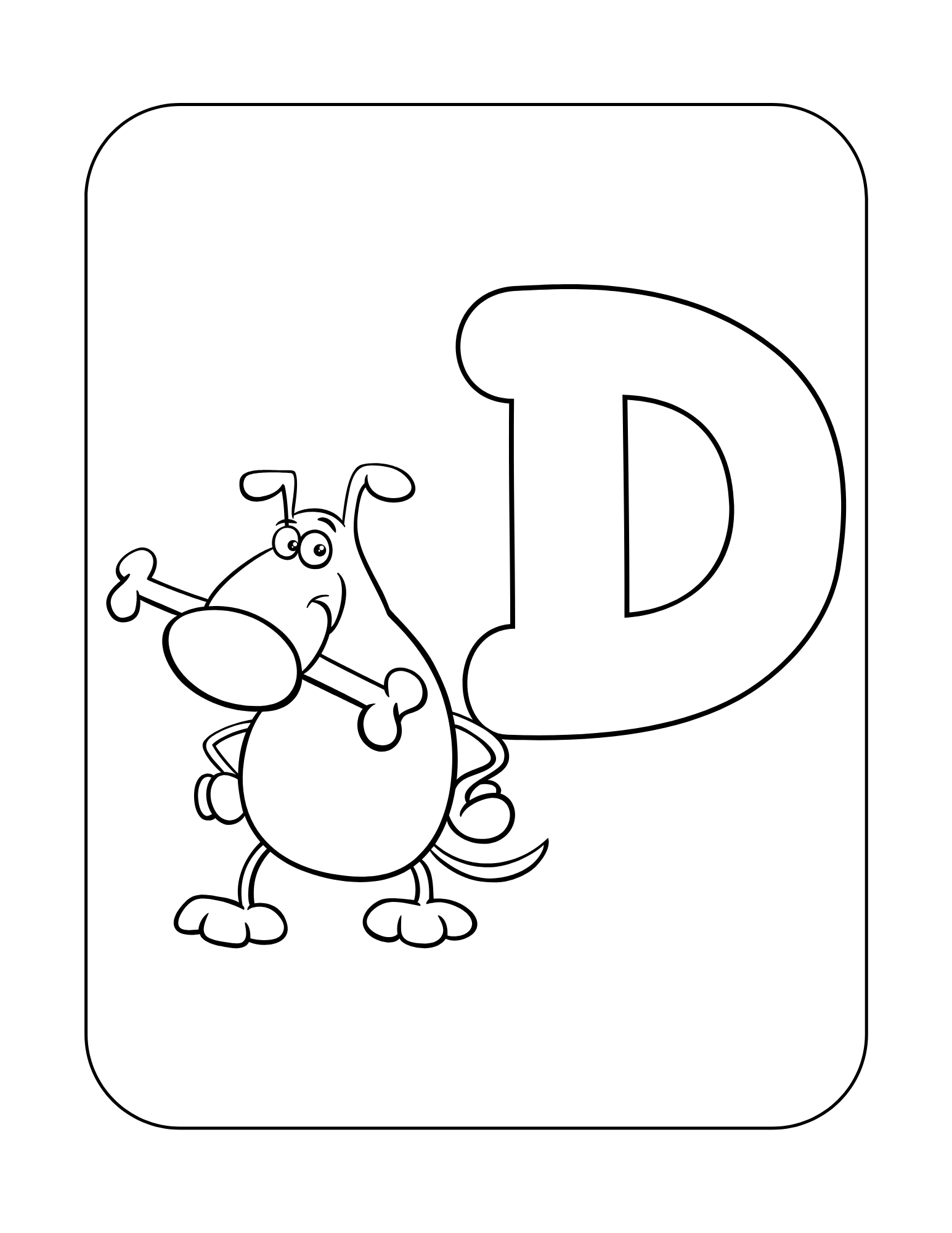 44 Alphabet Coloring Pages