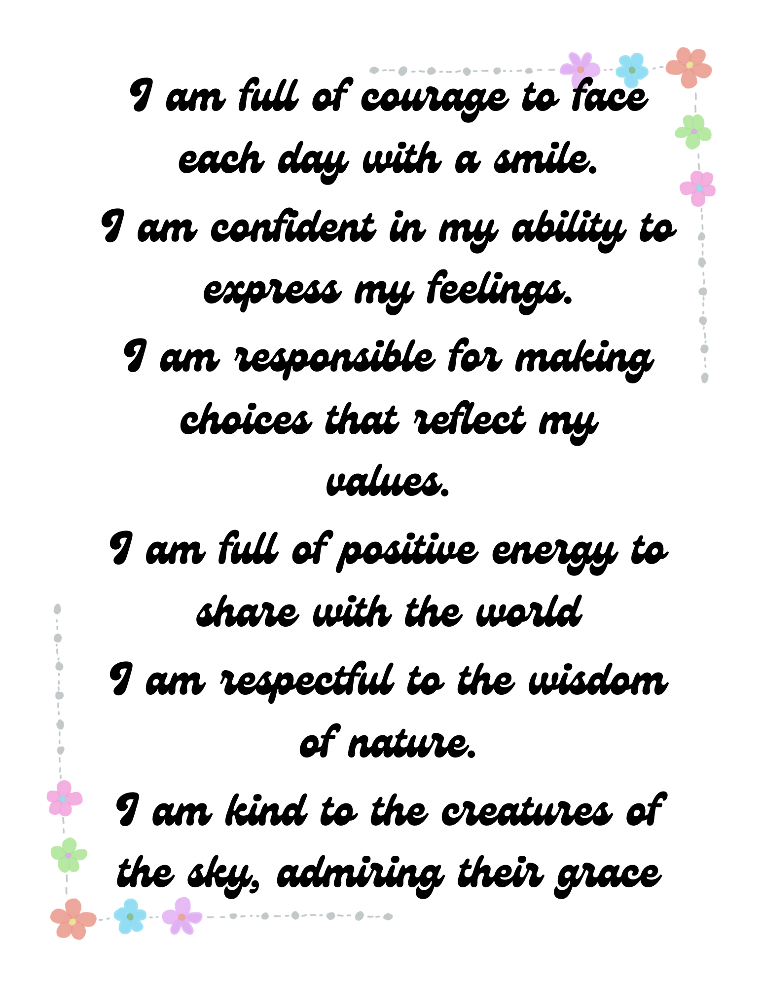 300+ Positive Affirmations for Kids
