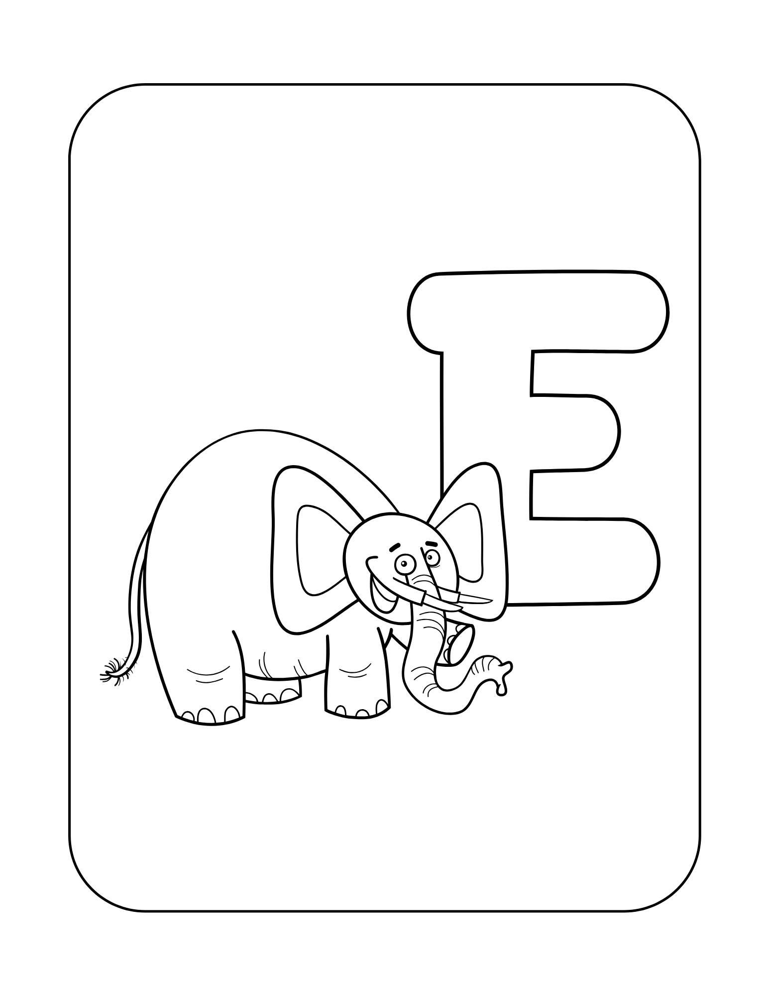 44 Alphabet Coloring Pages