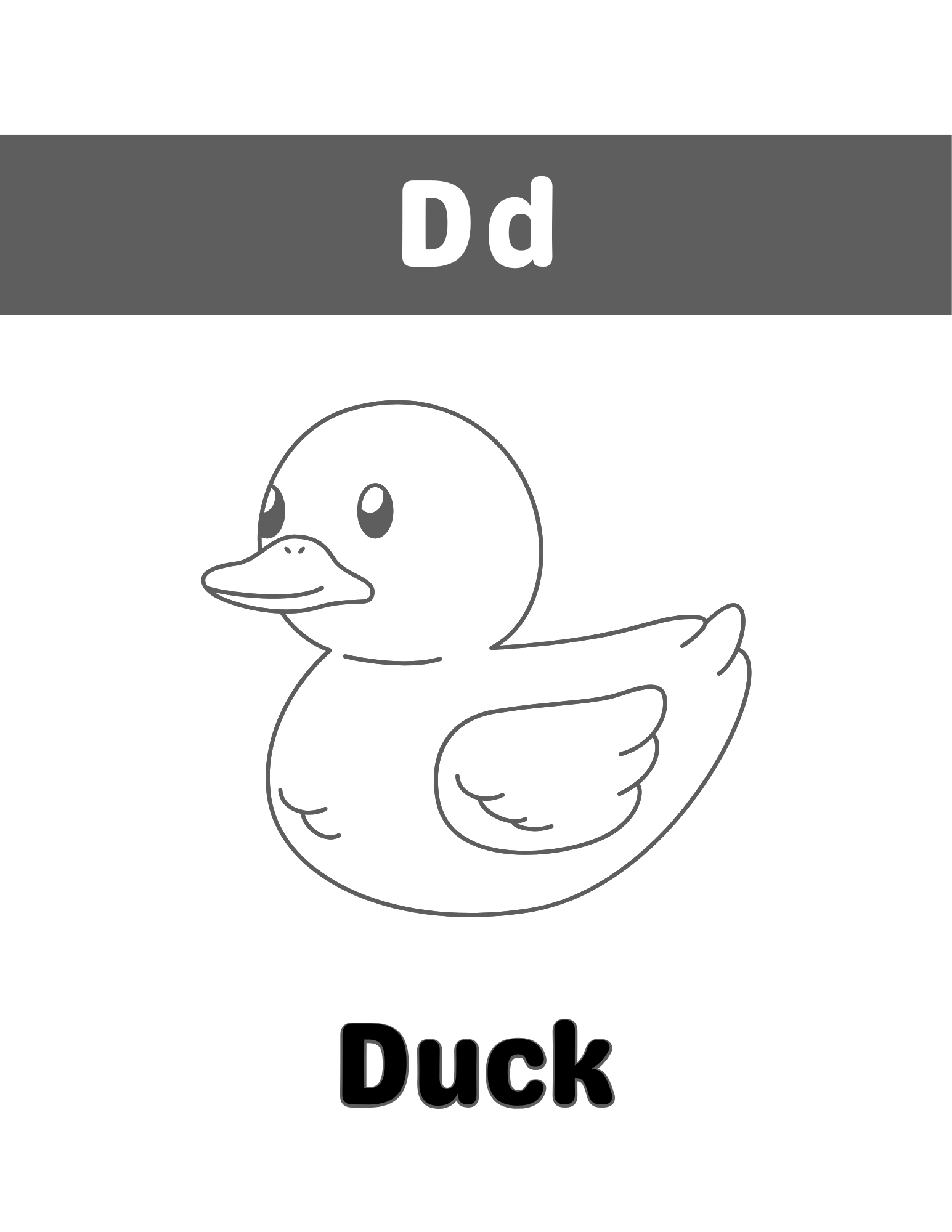 Alphabet Coloring Book