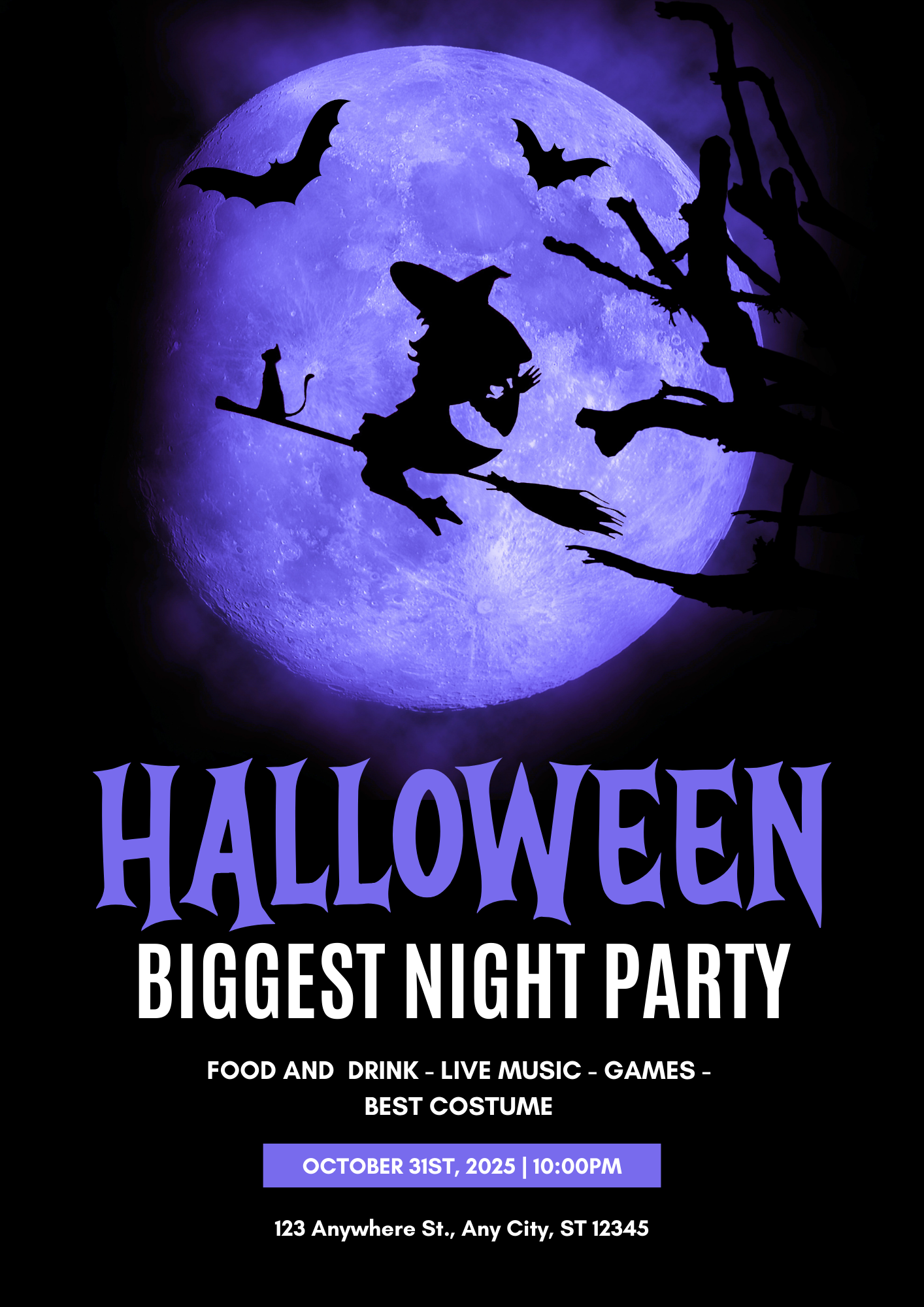 Halloween Trick Or Treat Flyer