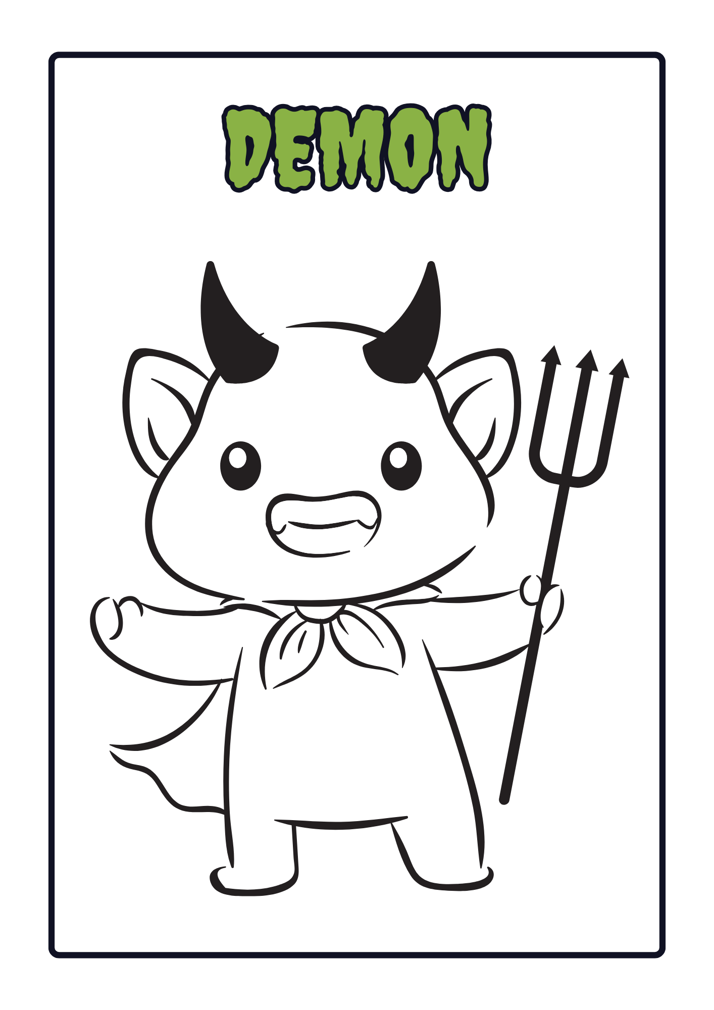 Halloween Coloring Book