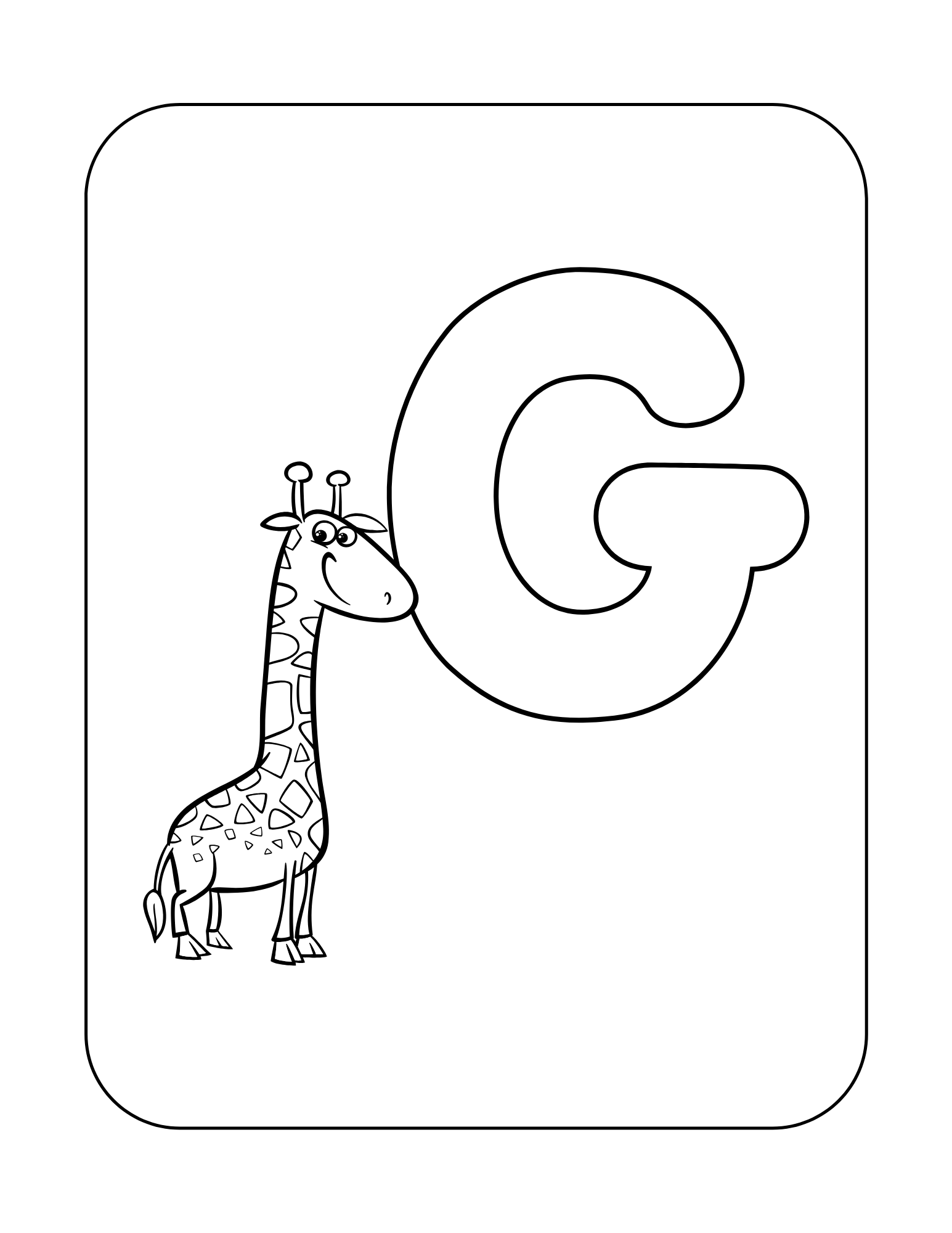 44 Alphabet Coloring Pages
