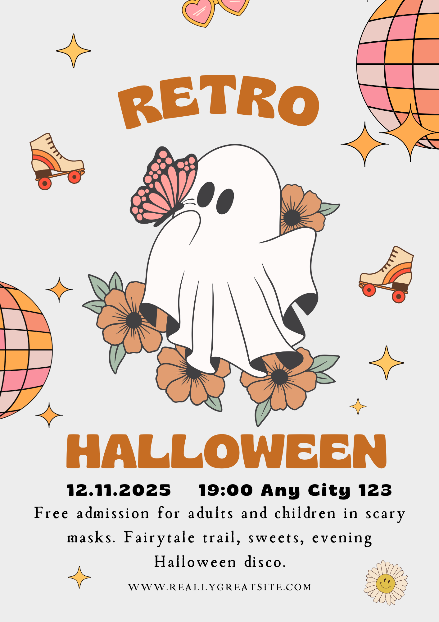 Halloween Trick Or Treat Flyer