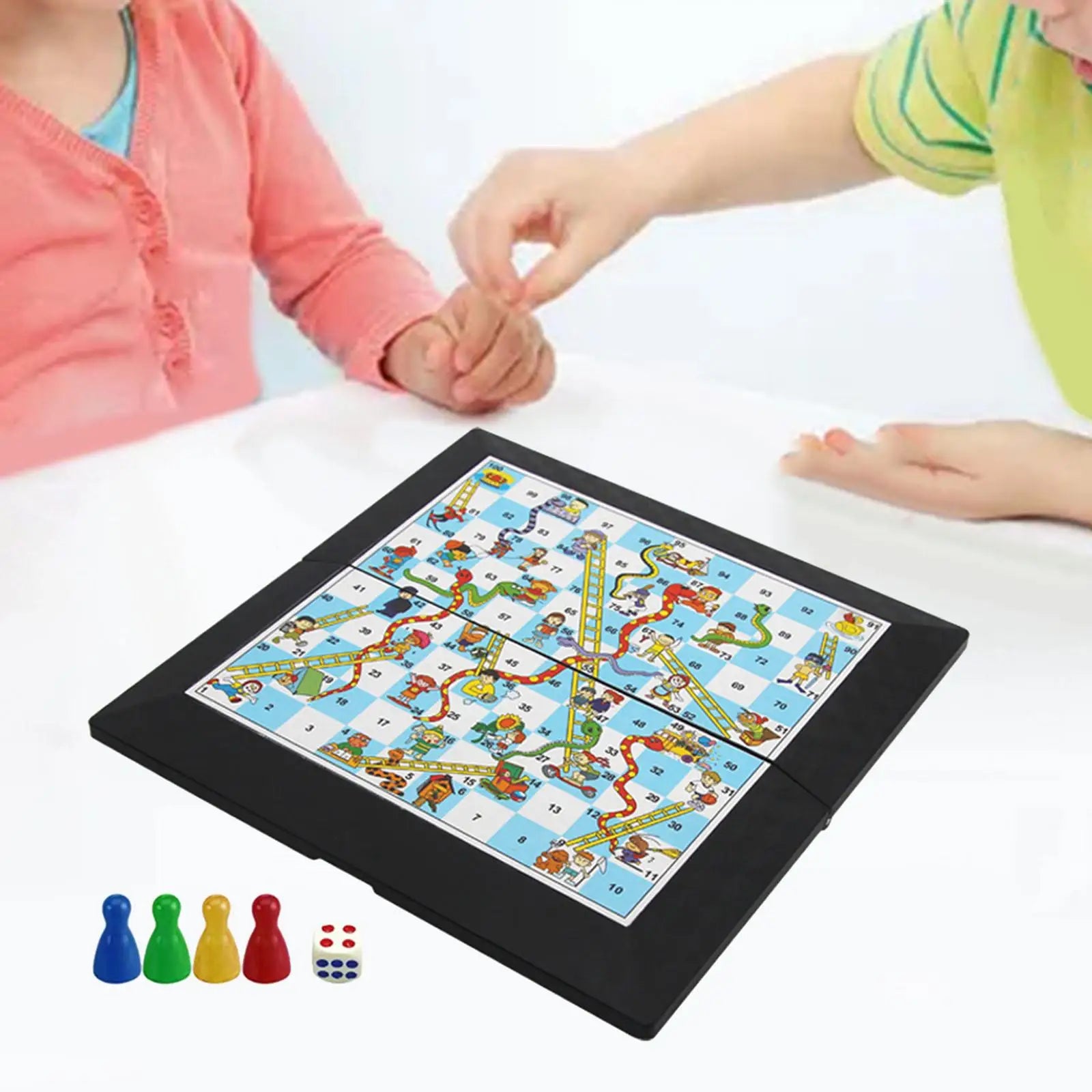 Ludo Board Game with Foldable Board Classic Toy