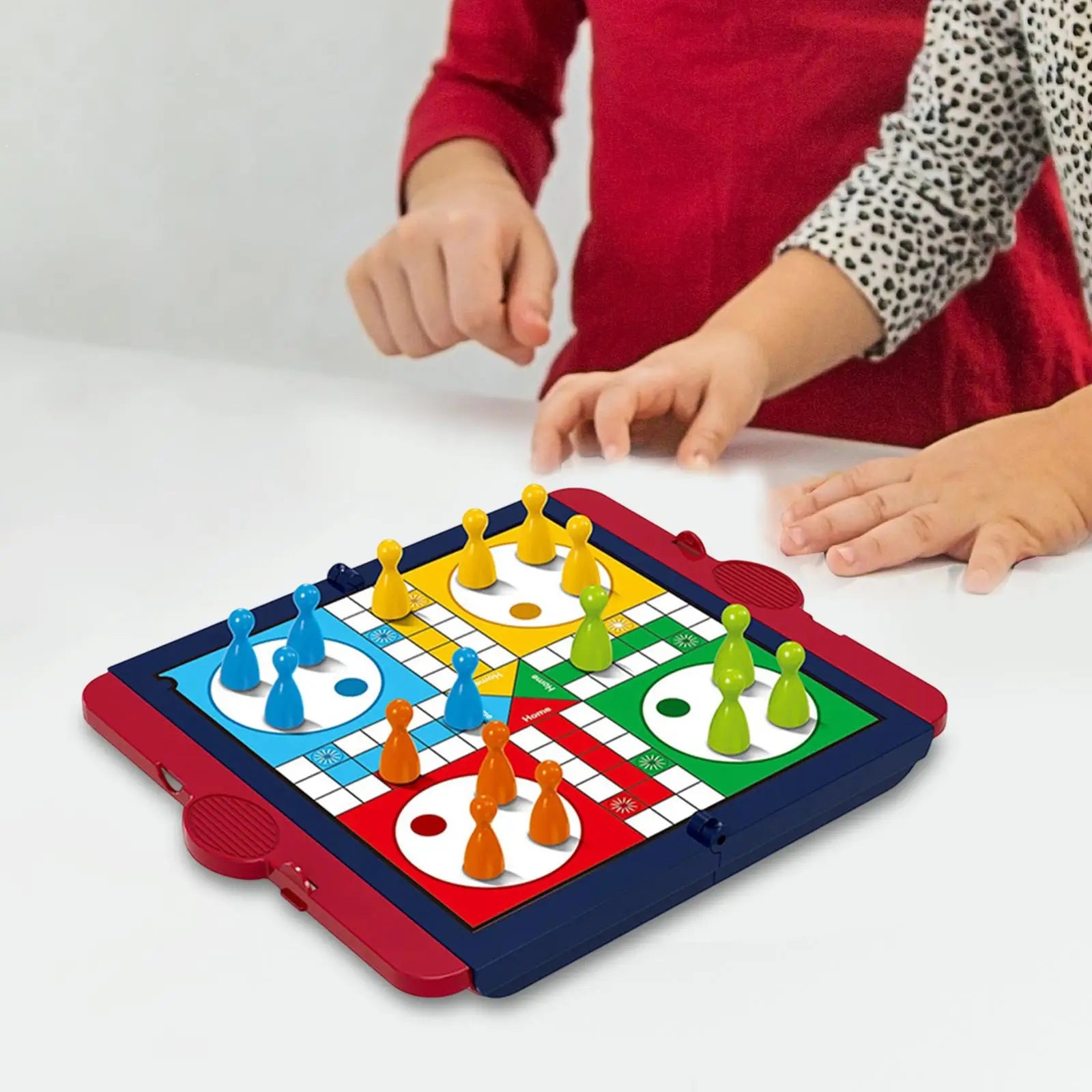 Ludo Board Game with Foldable Board Classic Toy