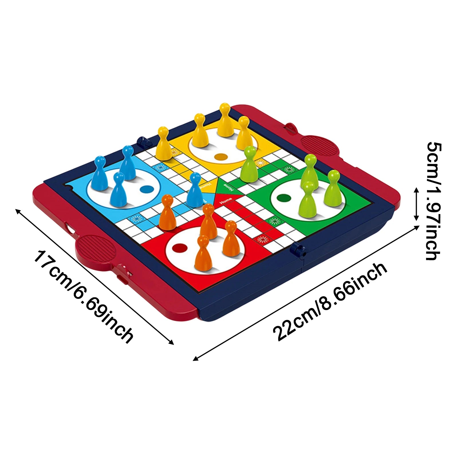 Ludo Board Game with Foldable Board Classic Toy