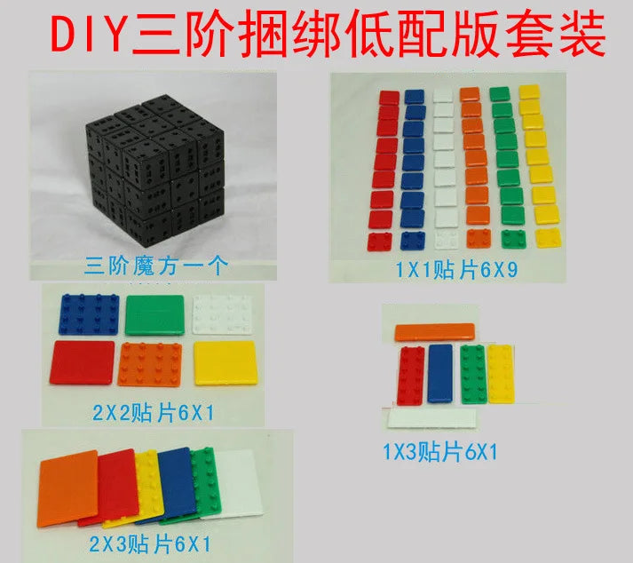 CubeTwist Magic Cube Speed Puzzle 3x3x3 DIY