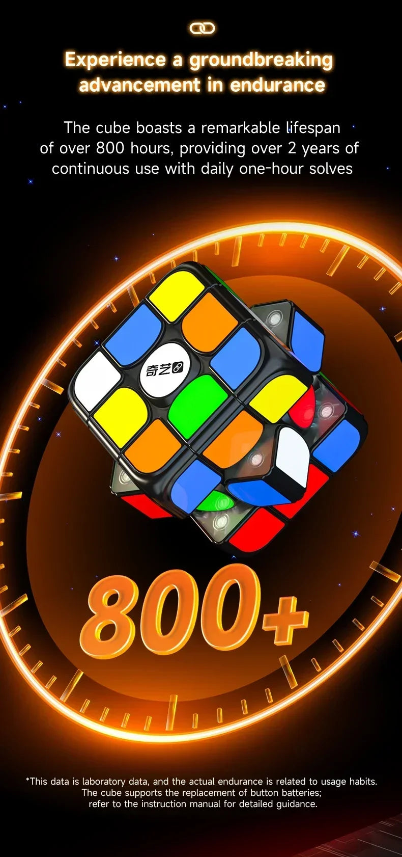 Qiyi Smart Cube 3x3 AI Magnetic Magic Cube