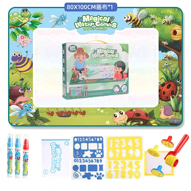 100x80CM Magic Water Drawing Mat Coloring