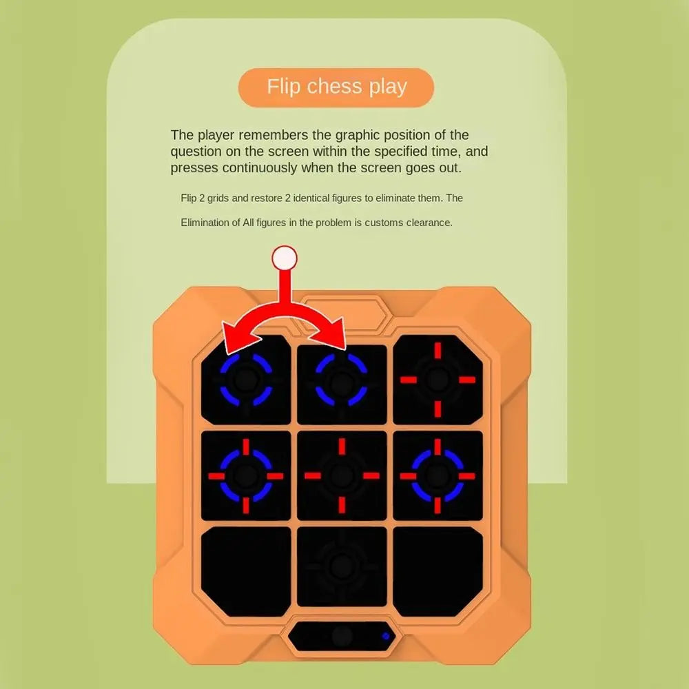 6in 1 TIC-TAC-TOE Bolt Game Intelligent Memory