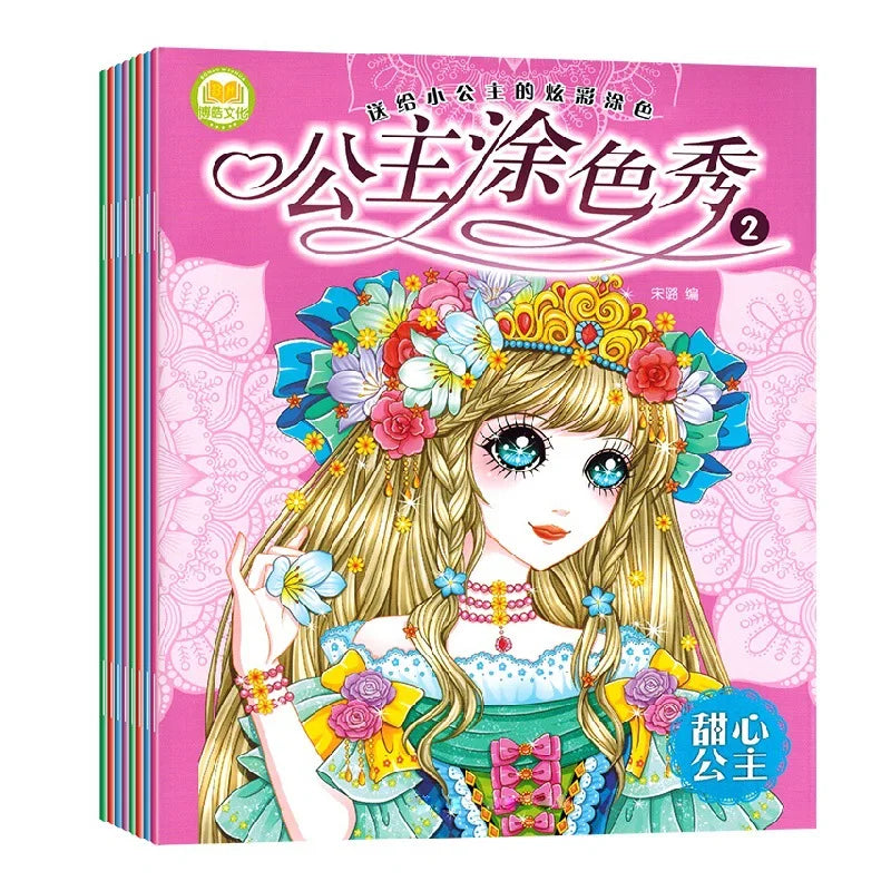 3-6-8-10 Year Old Children's Princess Dress Up